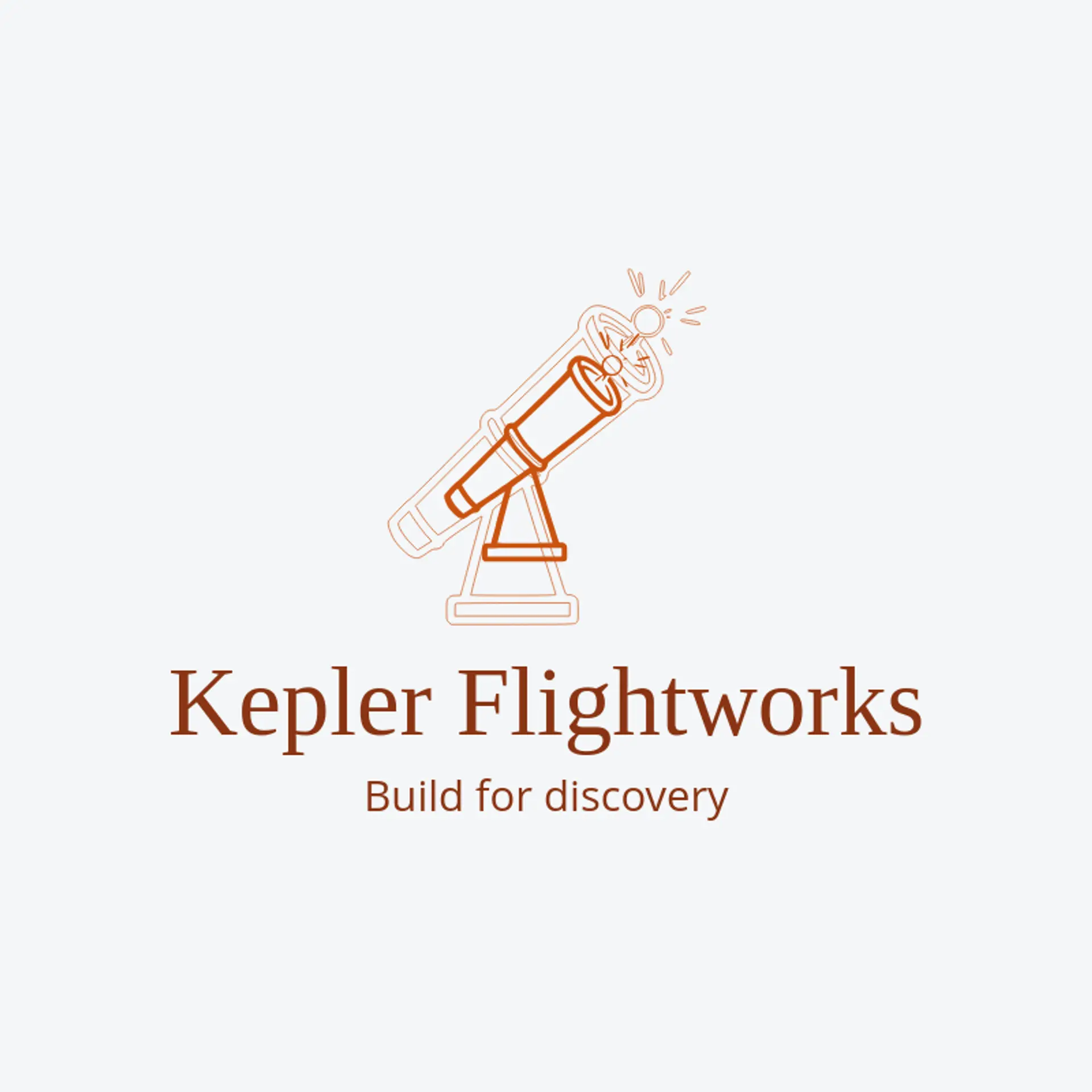 Kepler Flightworks logo for aerospace