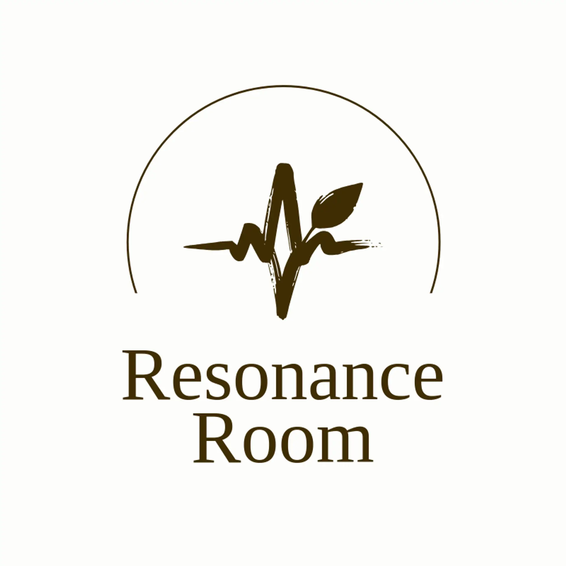 Resonance Room logo for sound wave