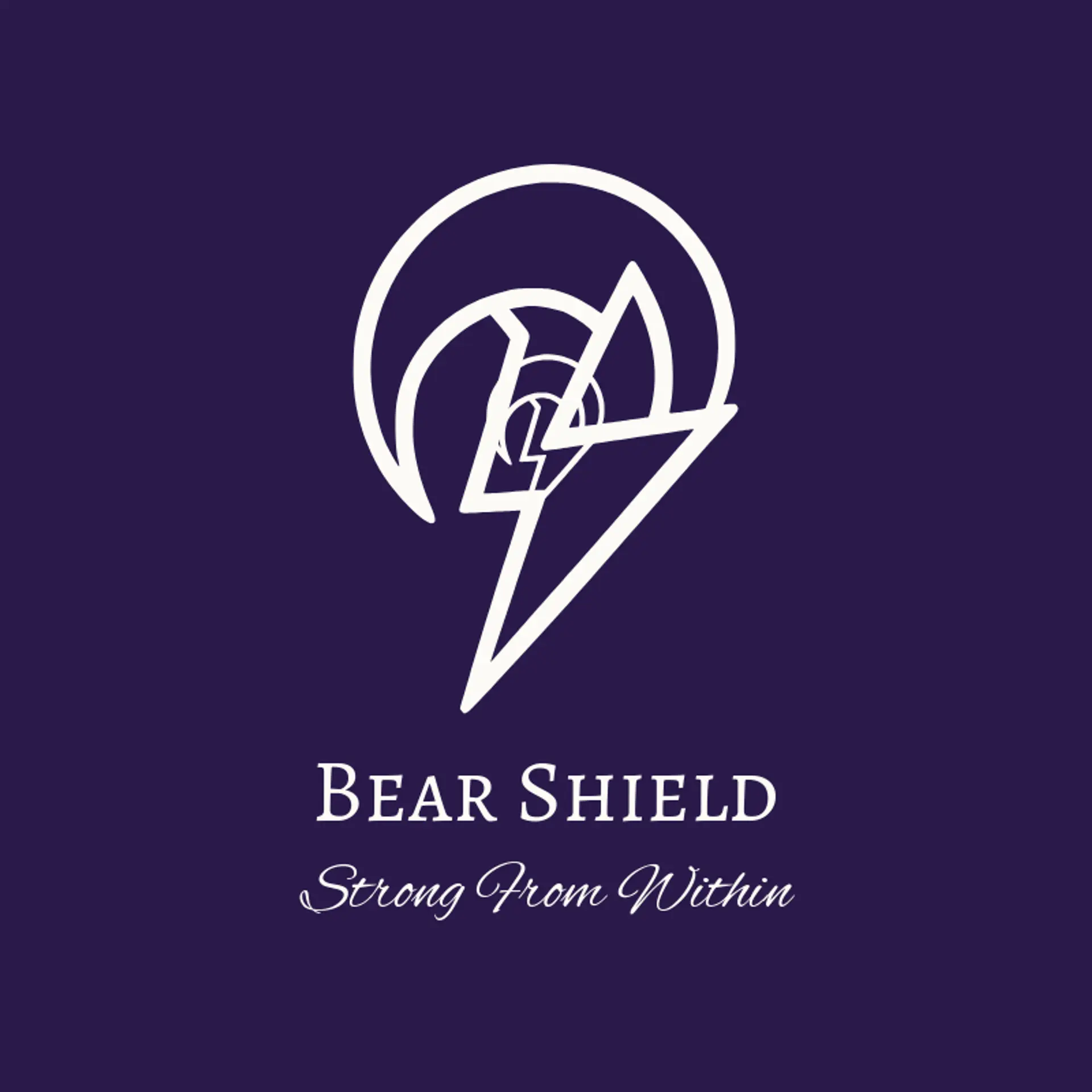 Bear Shield logo for danger