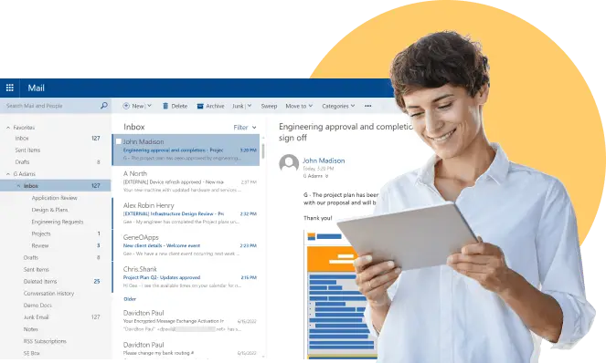 Intermedia business email