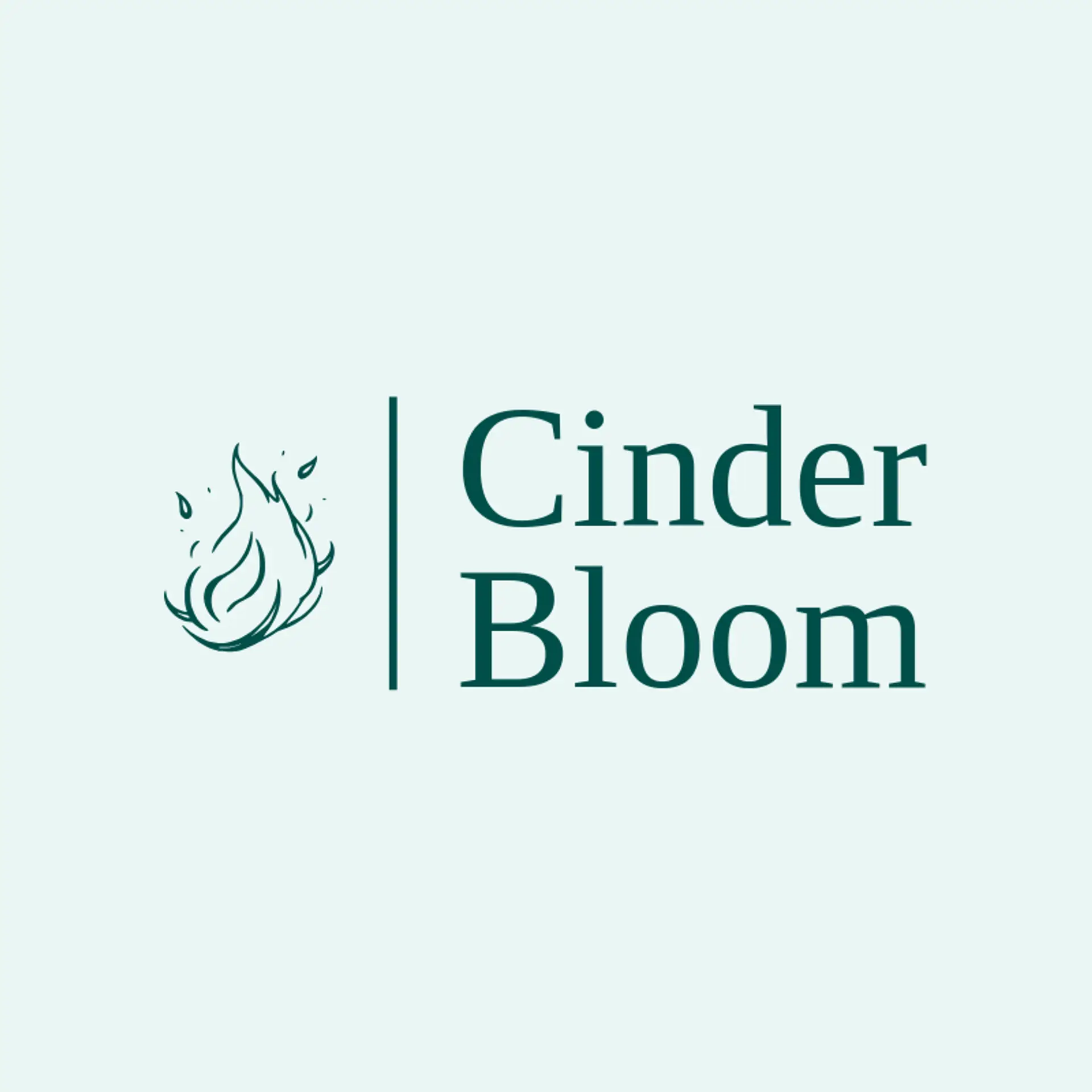 Cinder Bloom logo for ember