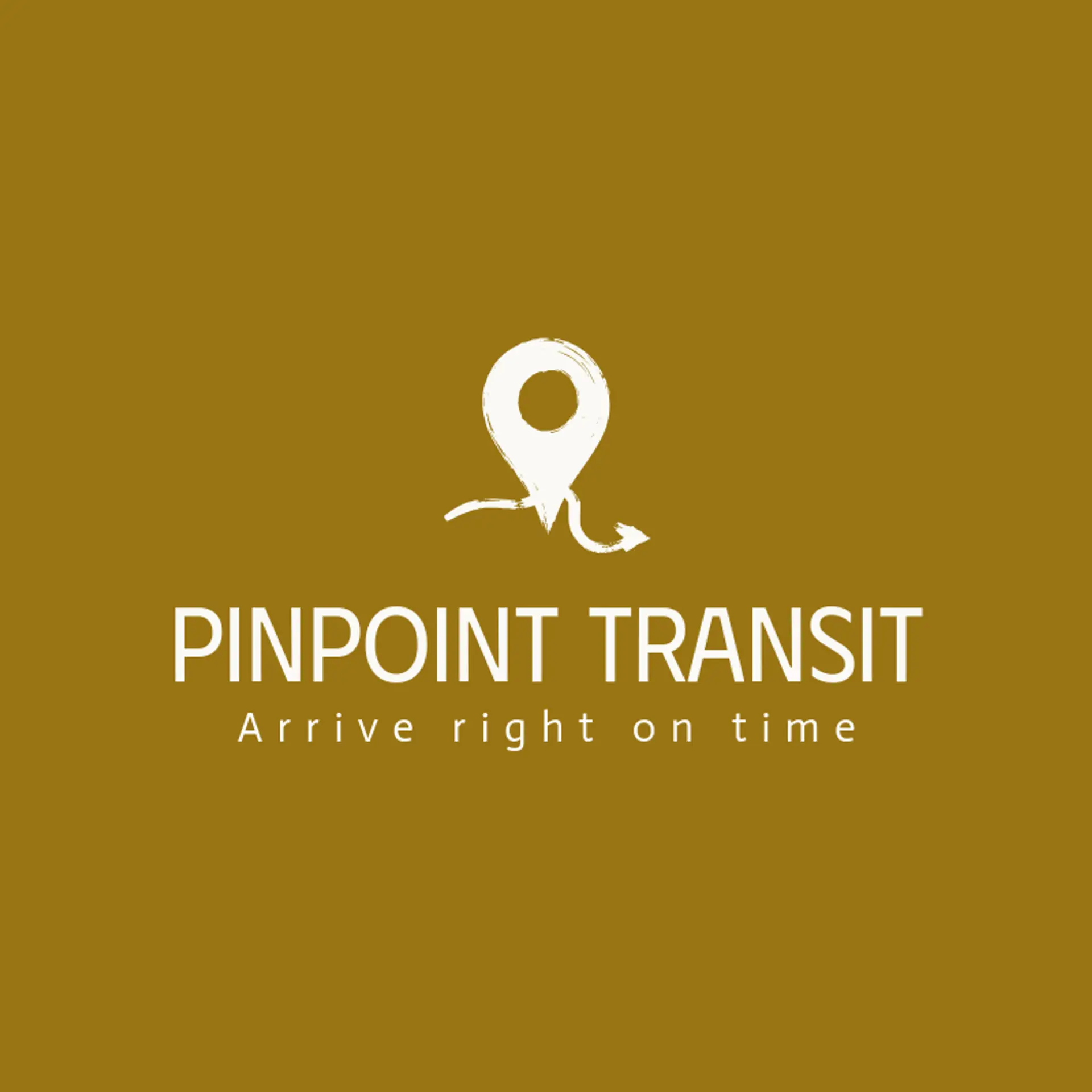 Pinpoint Transit logo for transport
