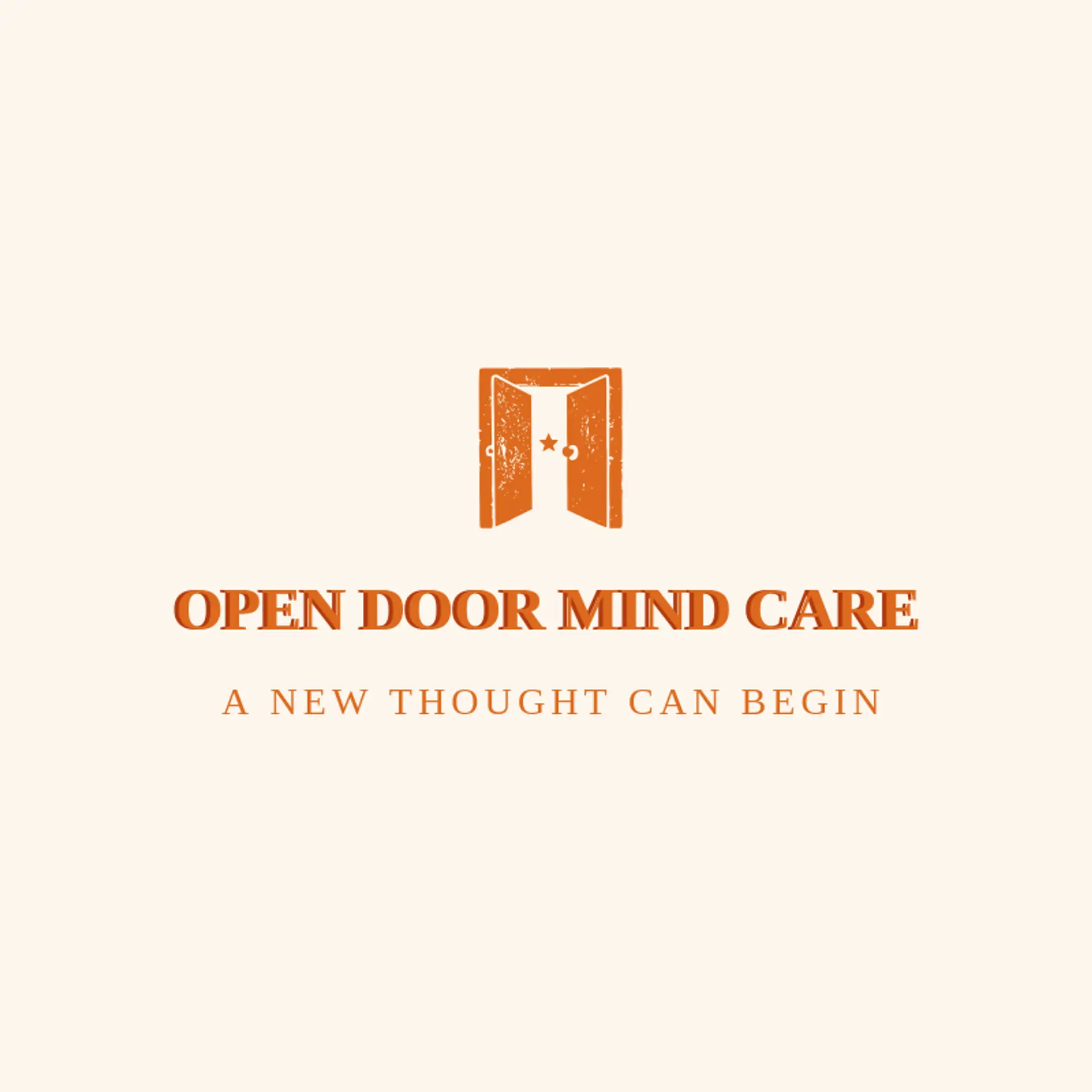 Open Door Mind Care logo for psychologist