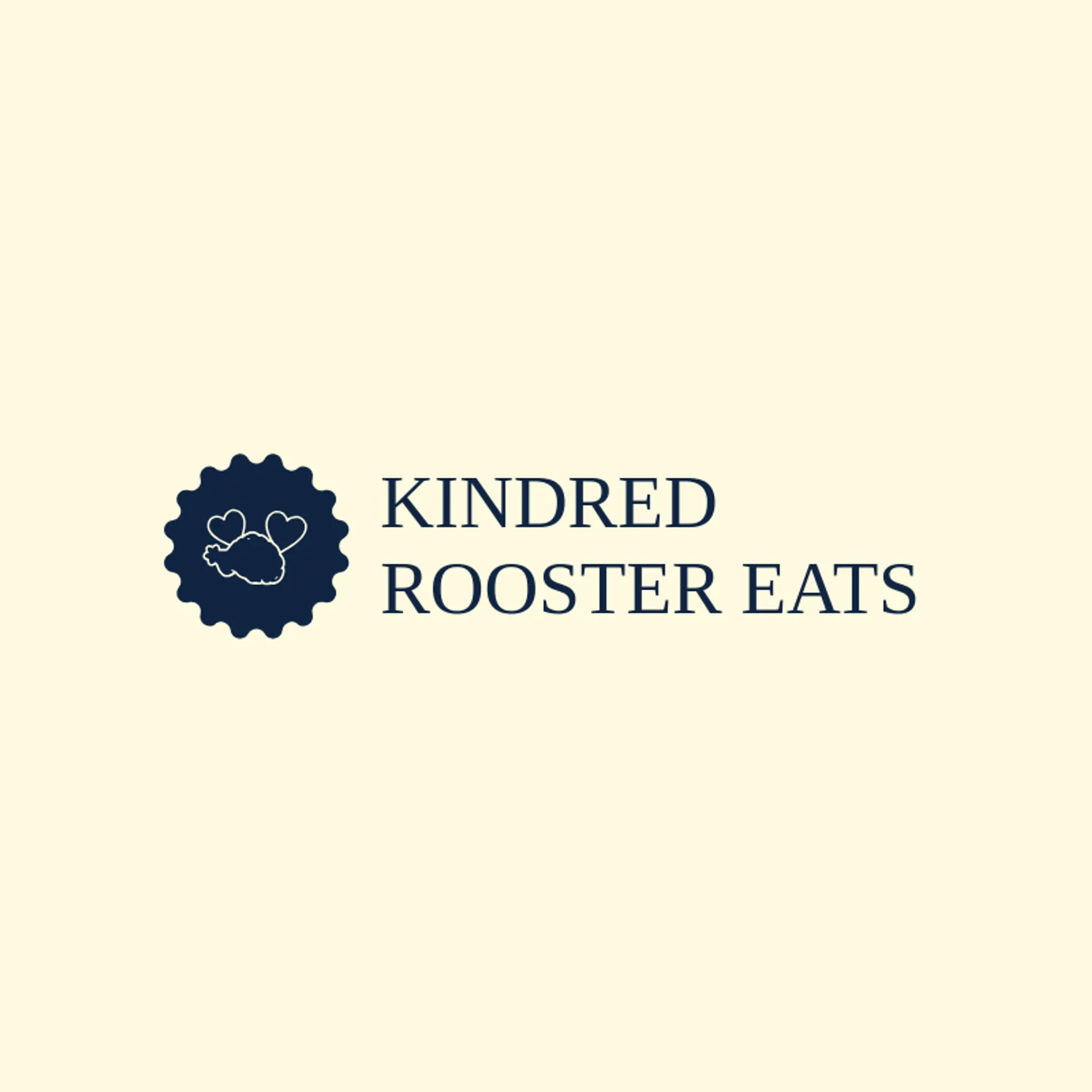 Kindred Rooster Eats logo for fried chicken