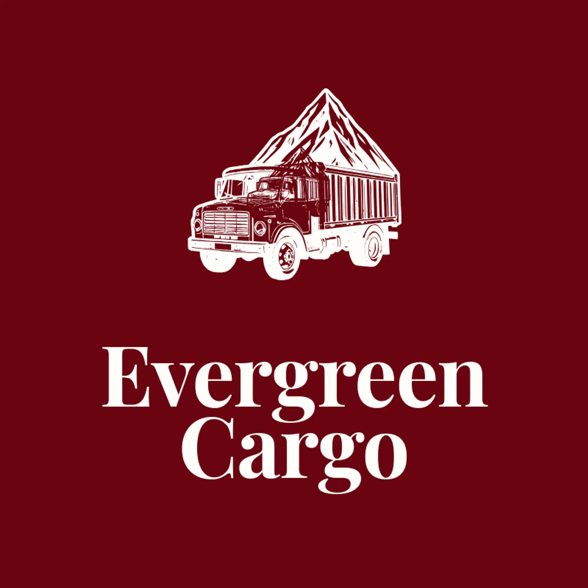 Evergreen Cargo logo for truck