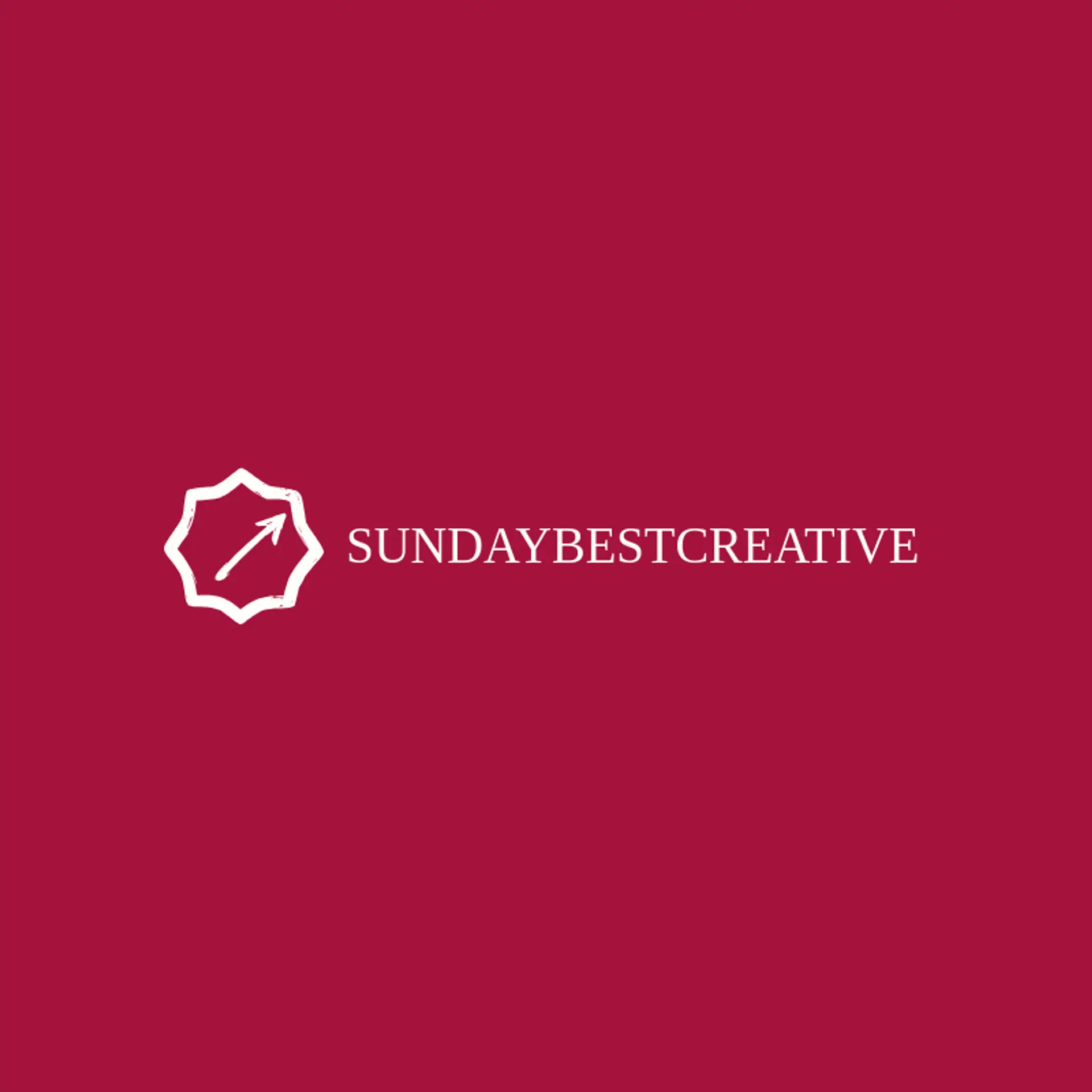 Sunday Best Creative logo for advertising