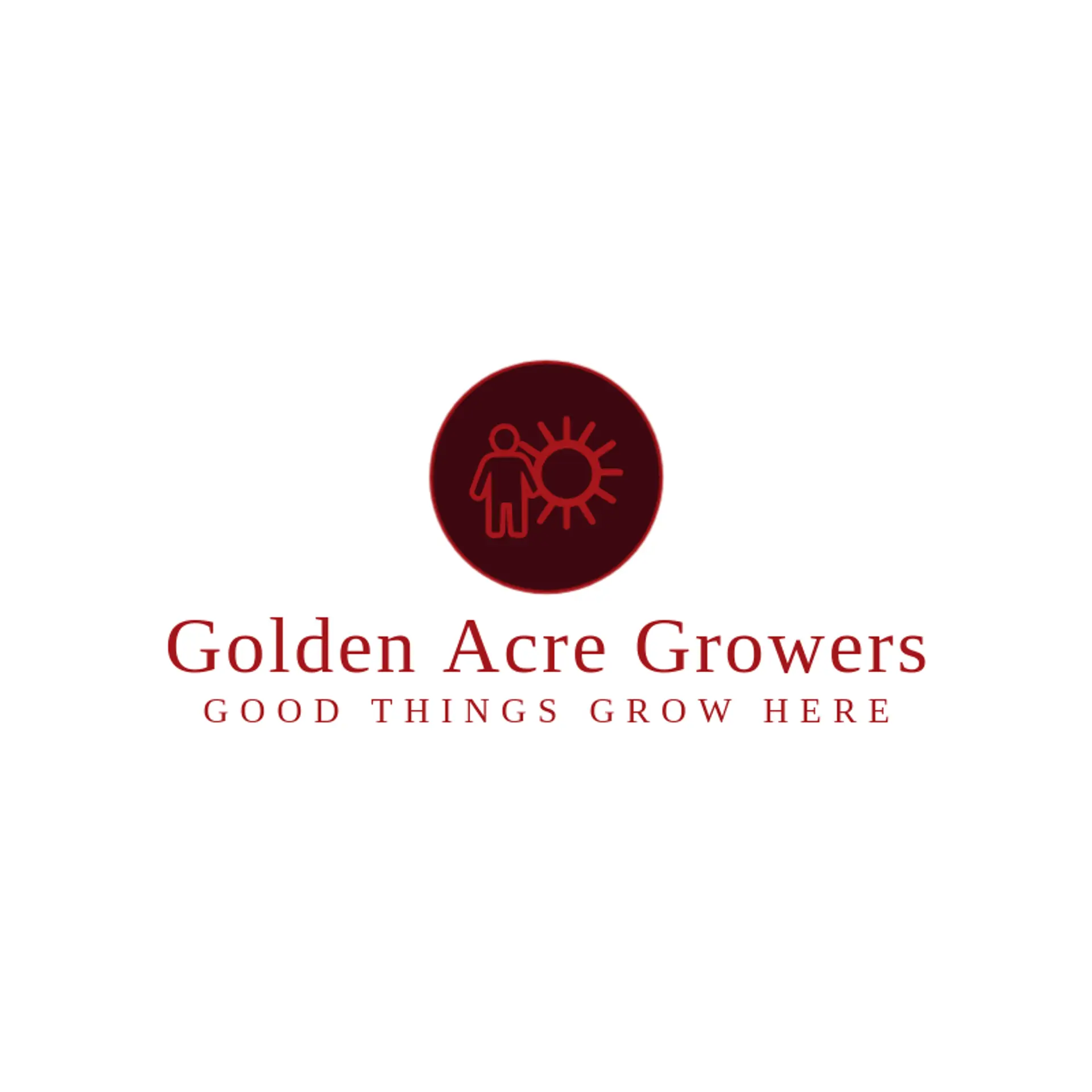Golden Acre Growers logo for farmer