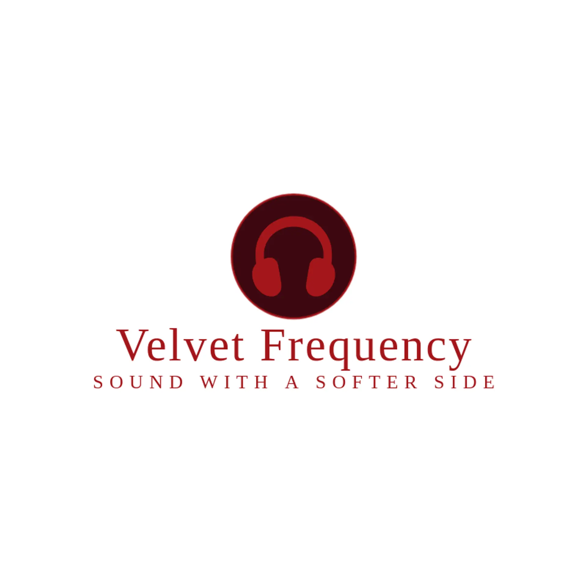 Velvet Frequency logo for headphone