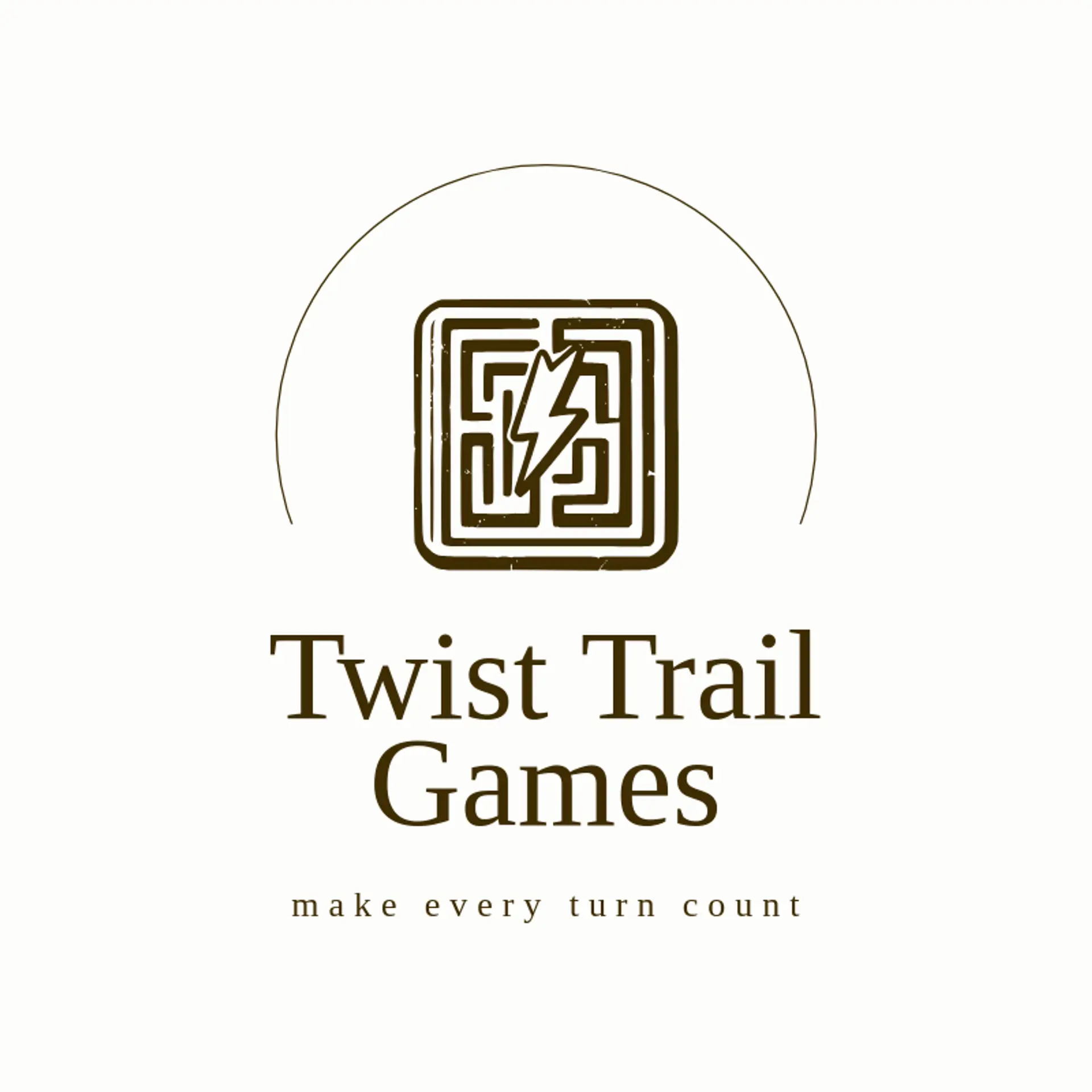 Twist Trail Games logo for maze