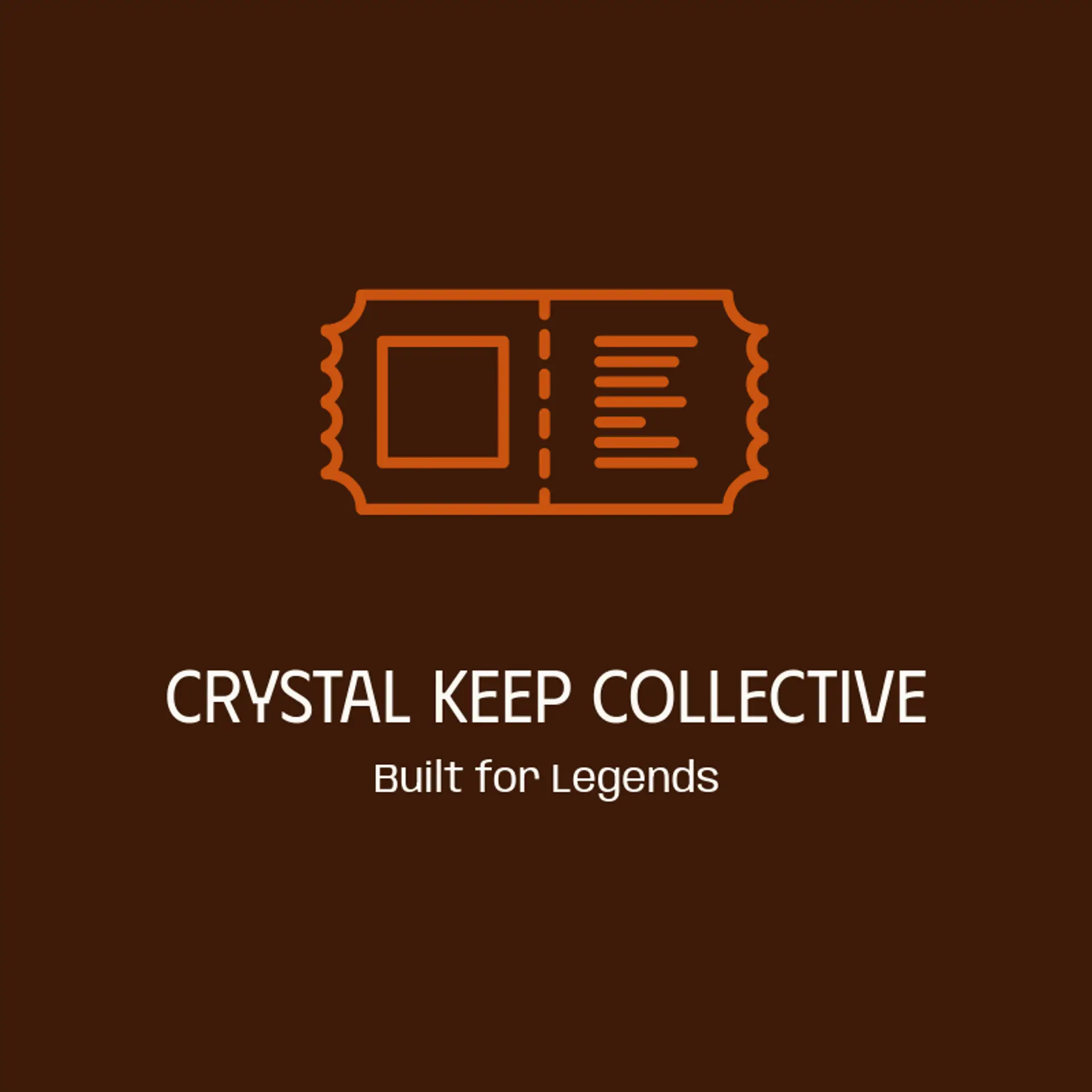 Crystal Keep Collective logo for legendary