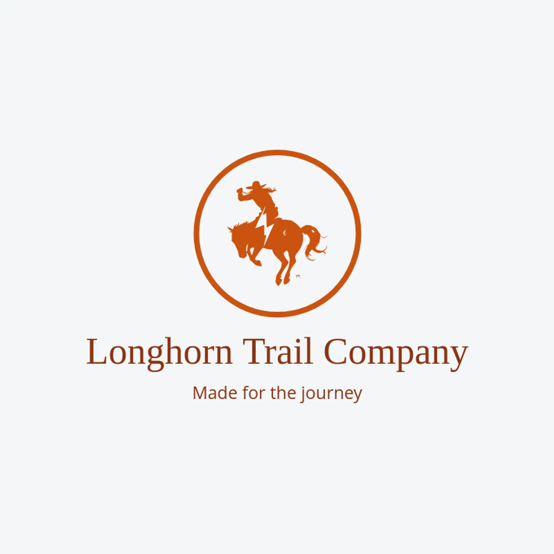 Longhorn Trail Company logo for bronco