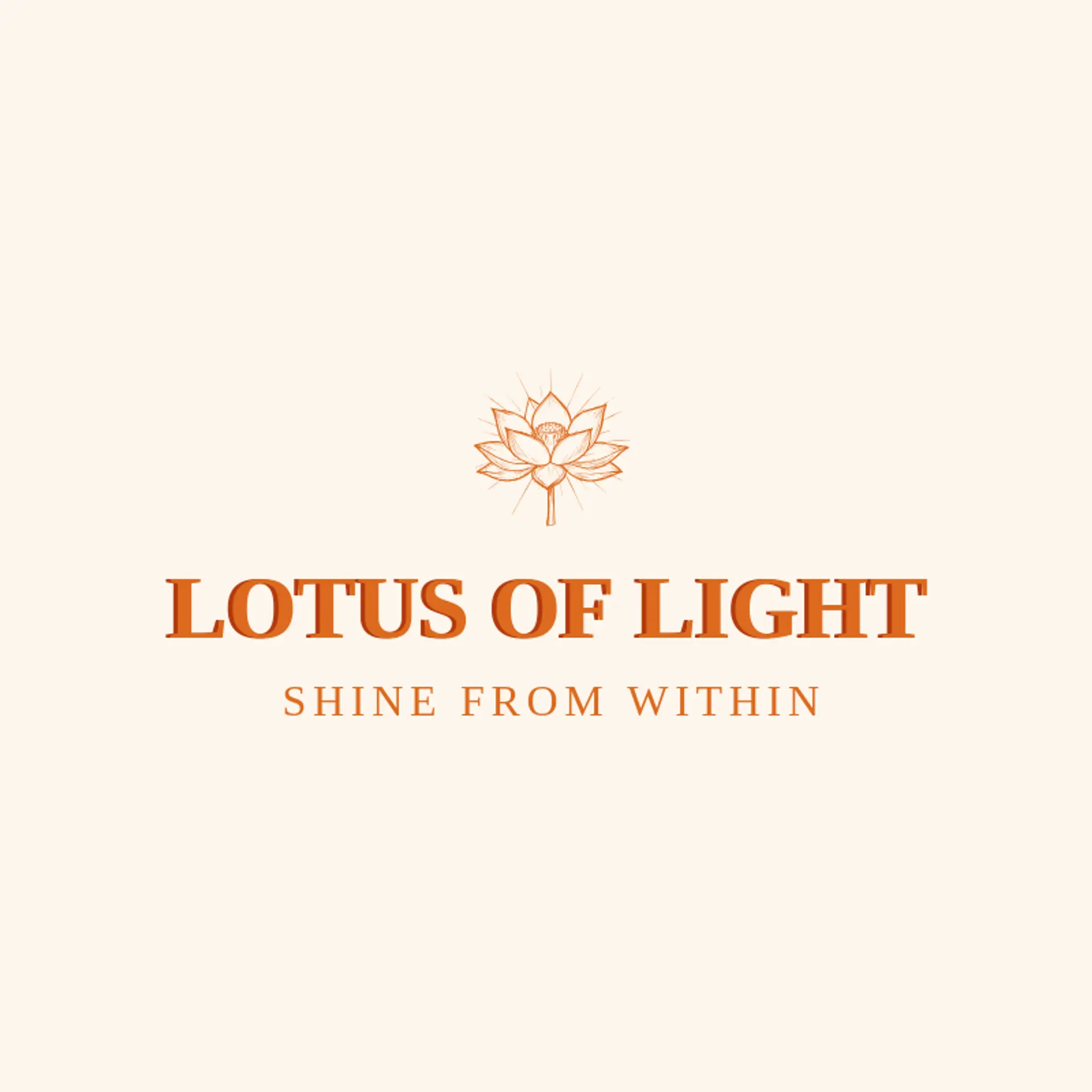 Lotus of Light logo for buddhism