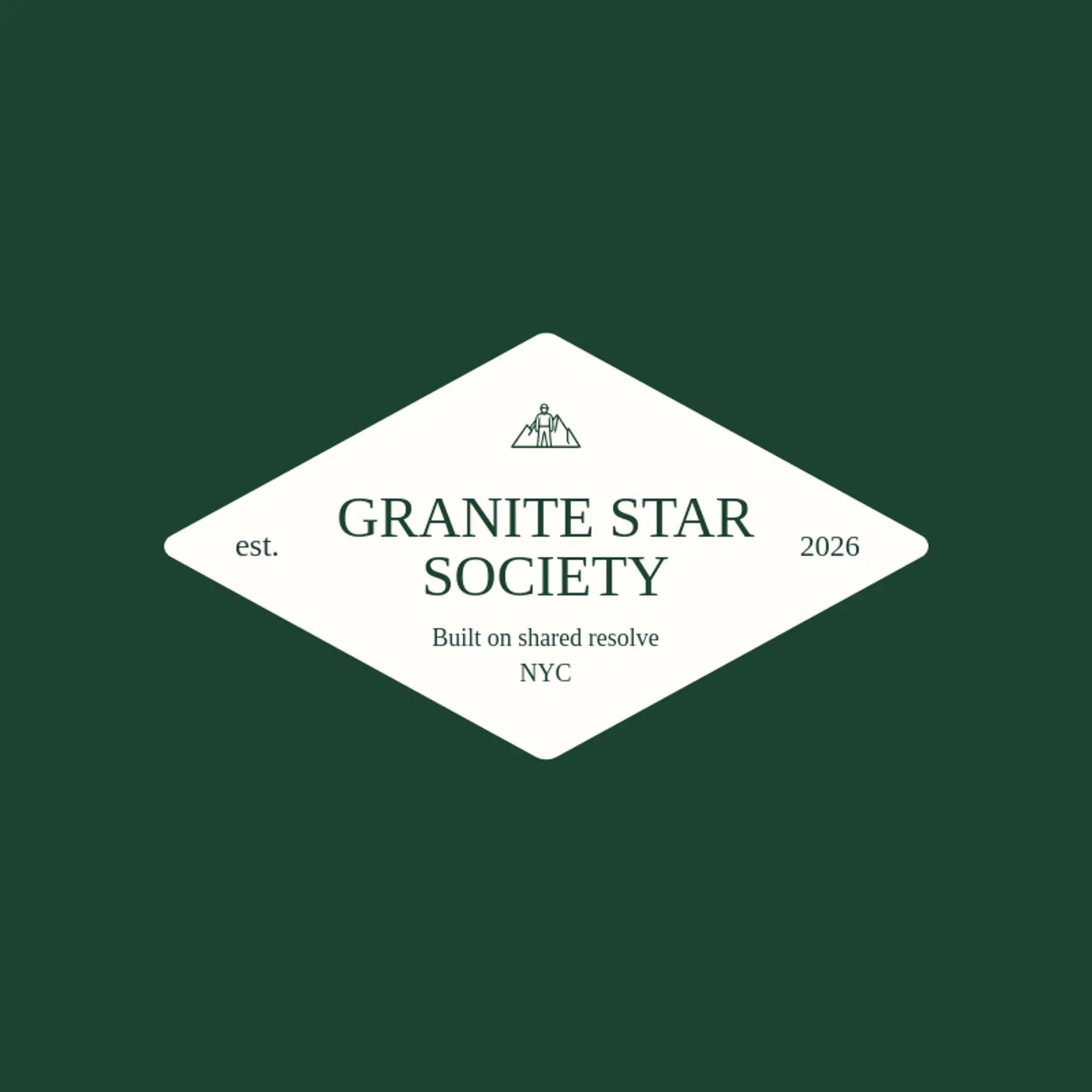 Granite Star Society logo for militia