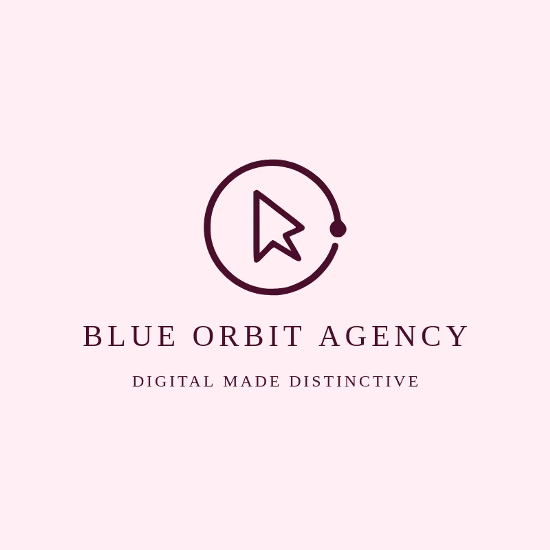 Blue Orbit Agency logo for digital agency