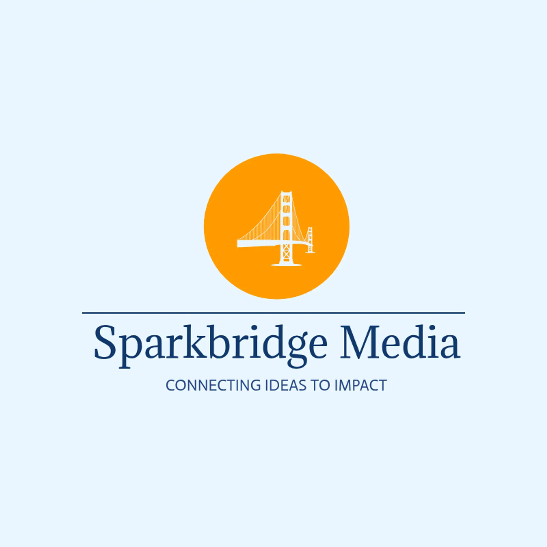 SparkBridge Media logo for marketing agency
