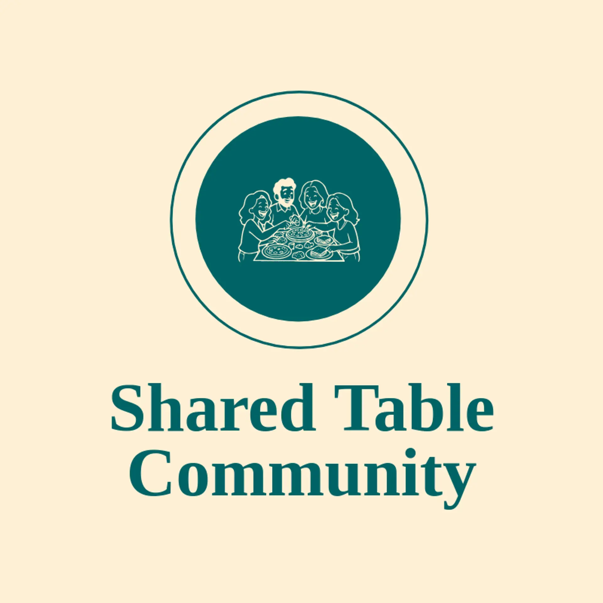 Shared Table Community logo for humanity