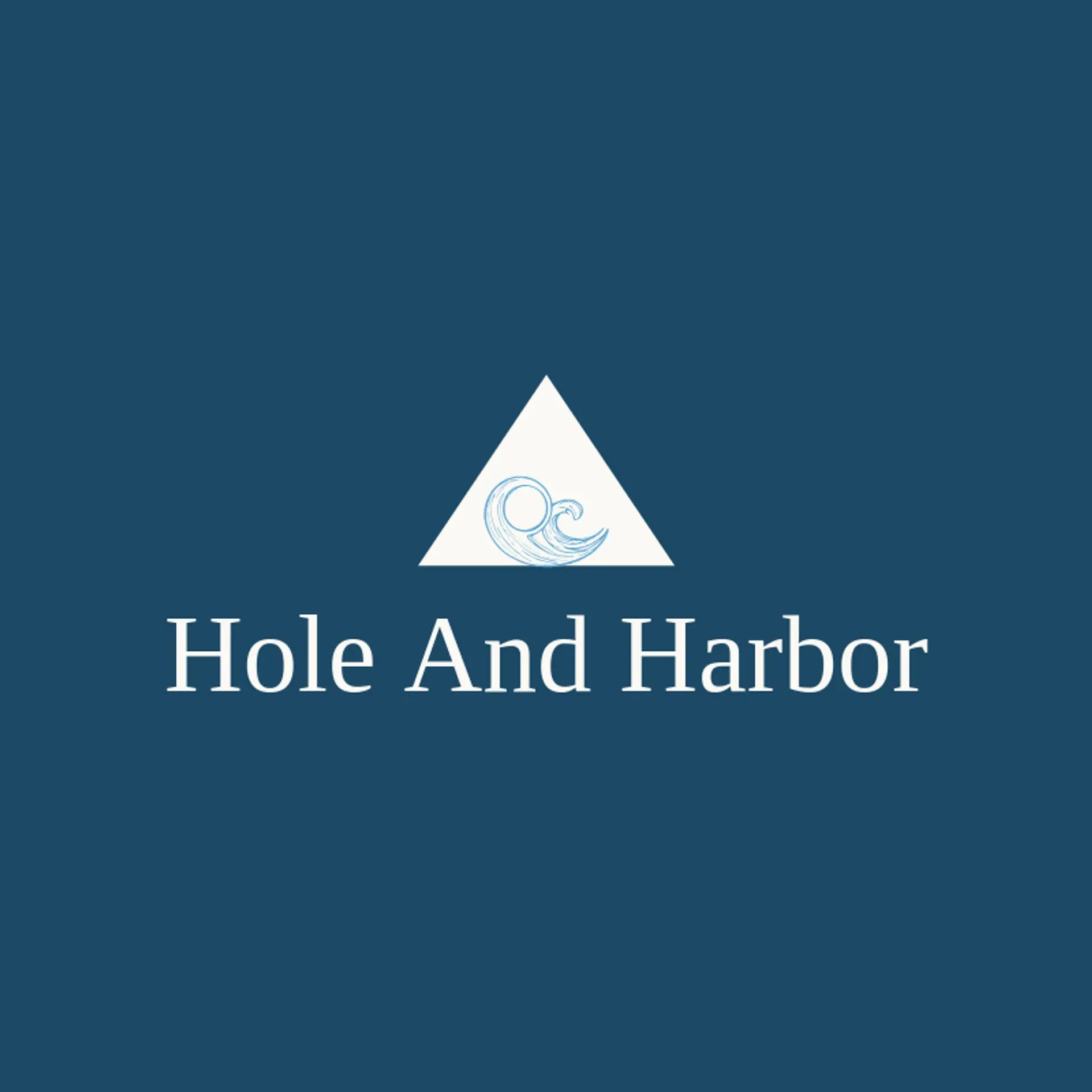 Hole and Harbor logo for hole