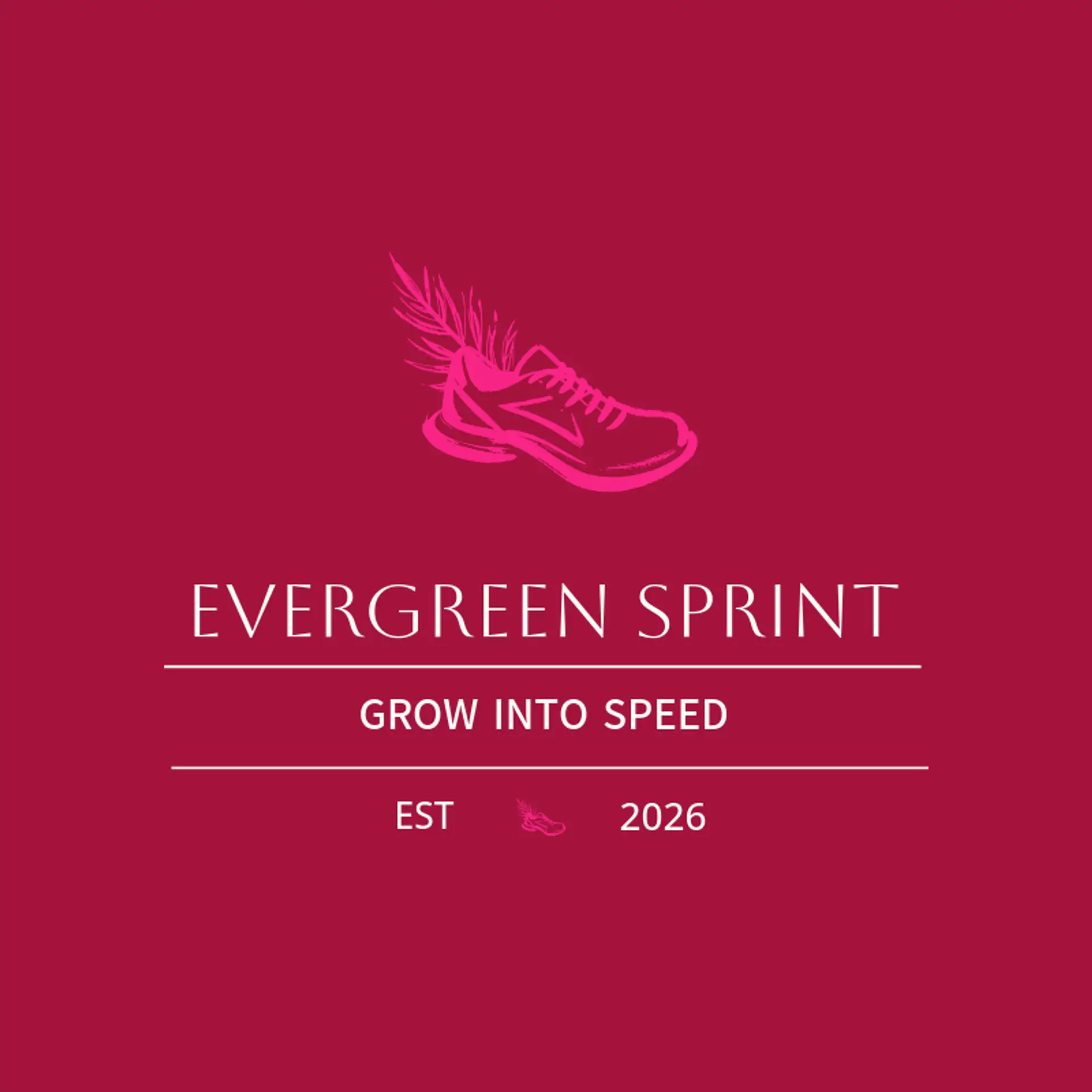 Evergreen Sprint logo for track