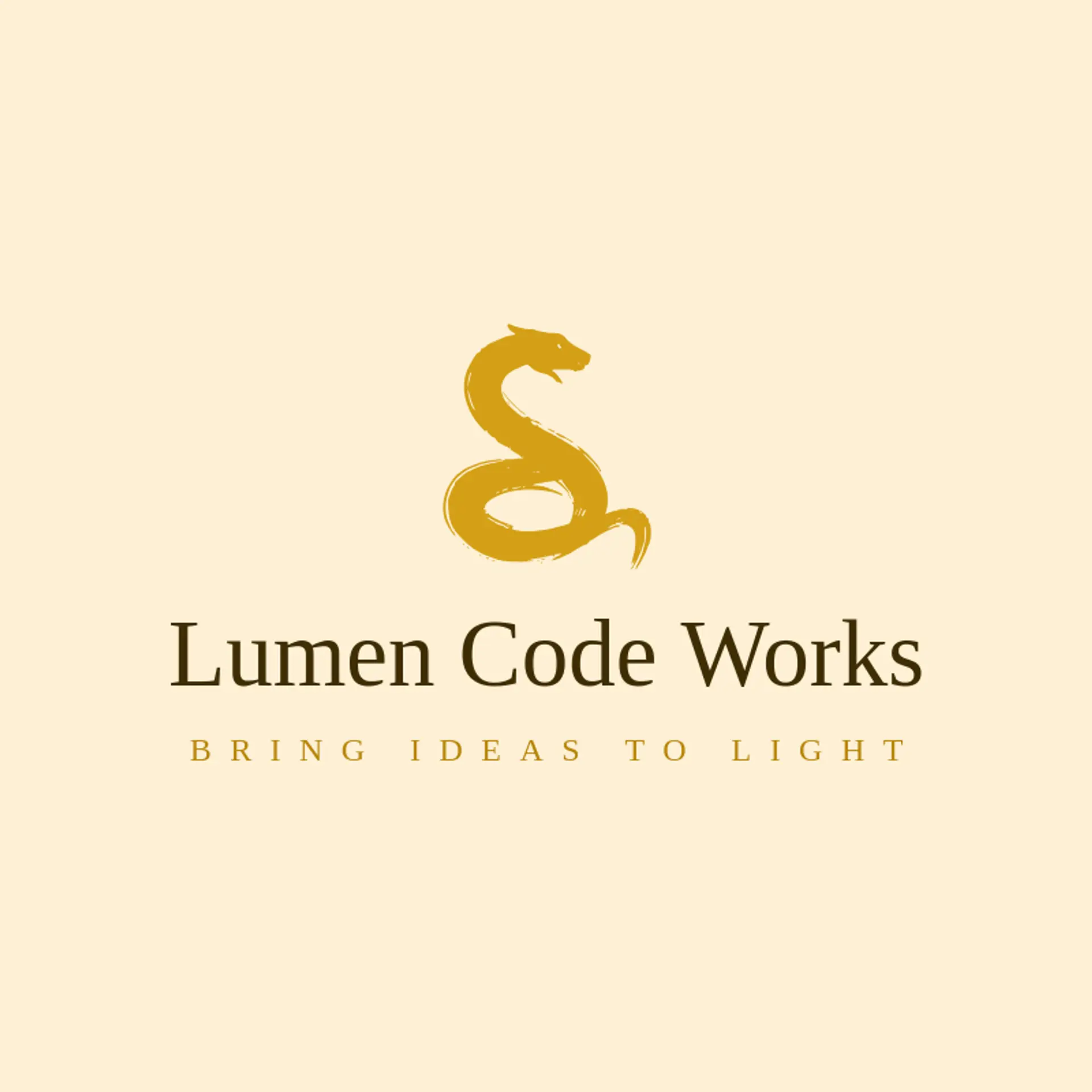 Lumen Code Works logo for python