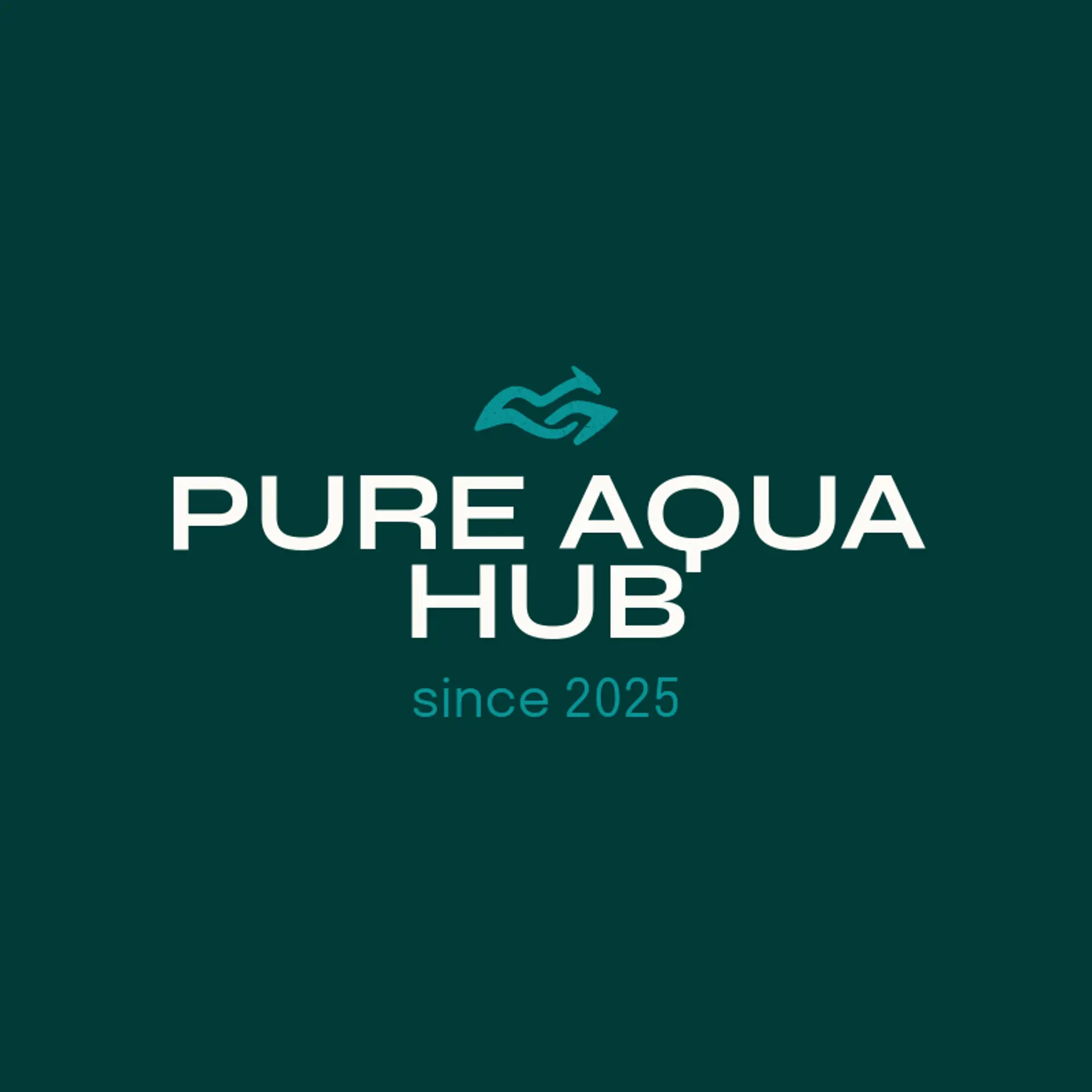 Pure Aqua Hub logo for water refilling station