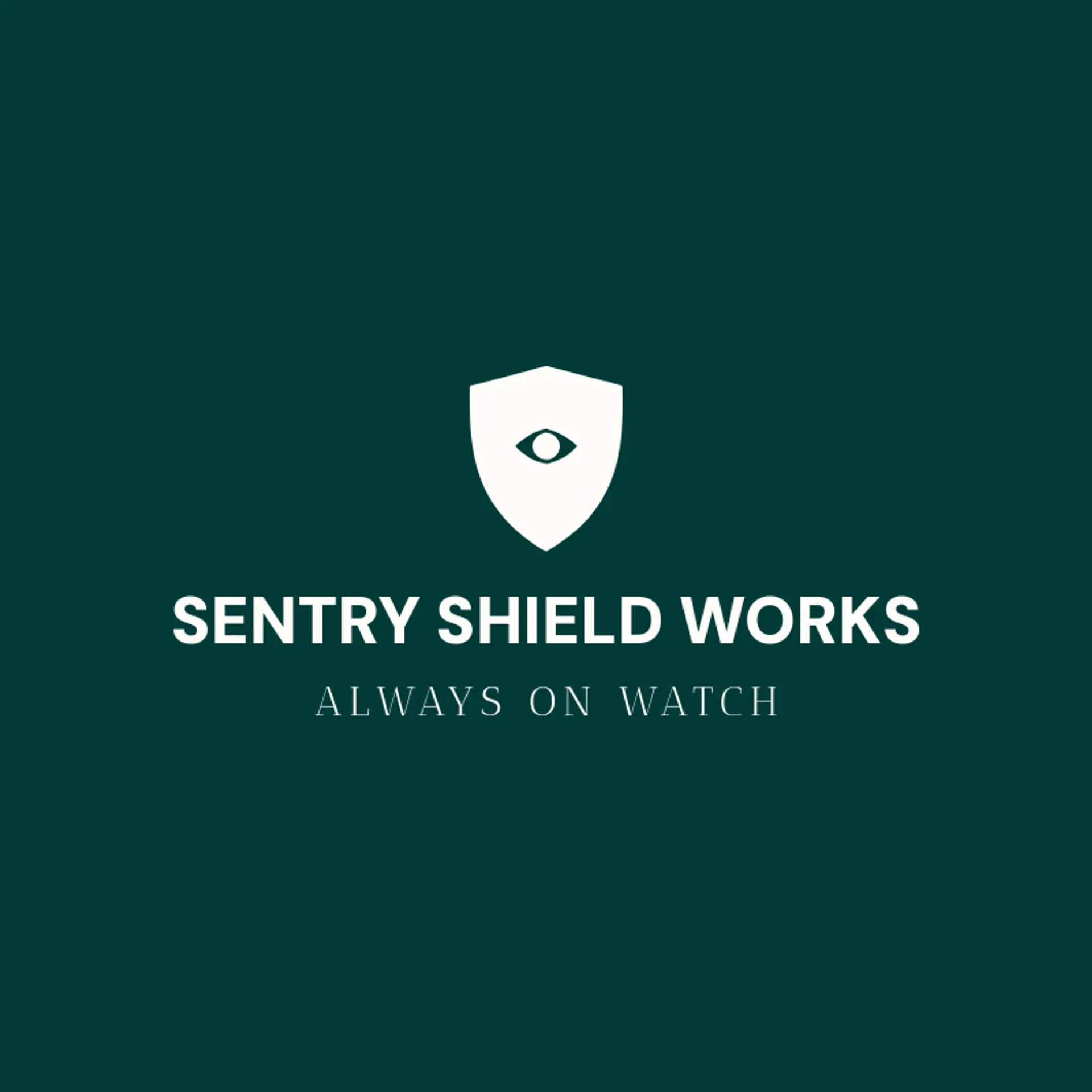 Sentry Shield Works logo for shield