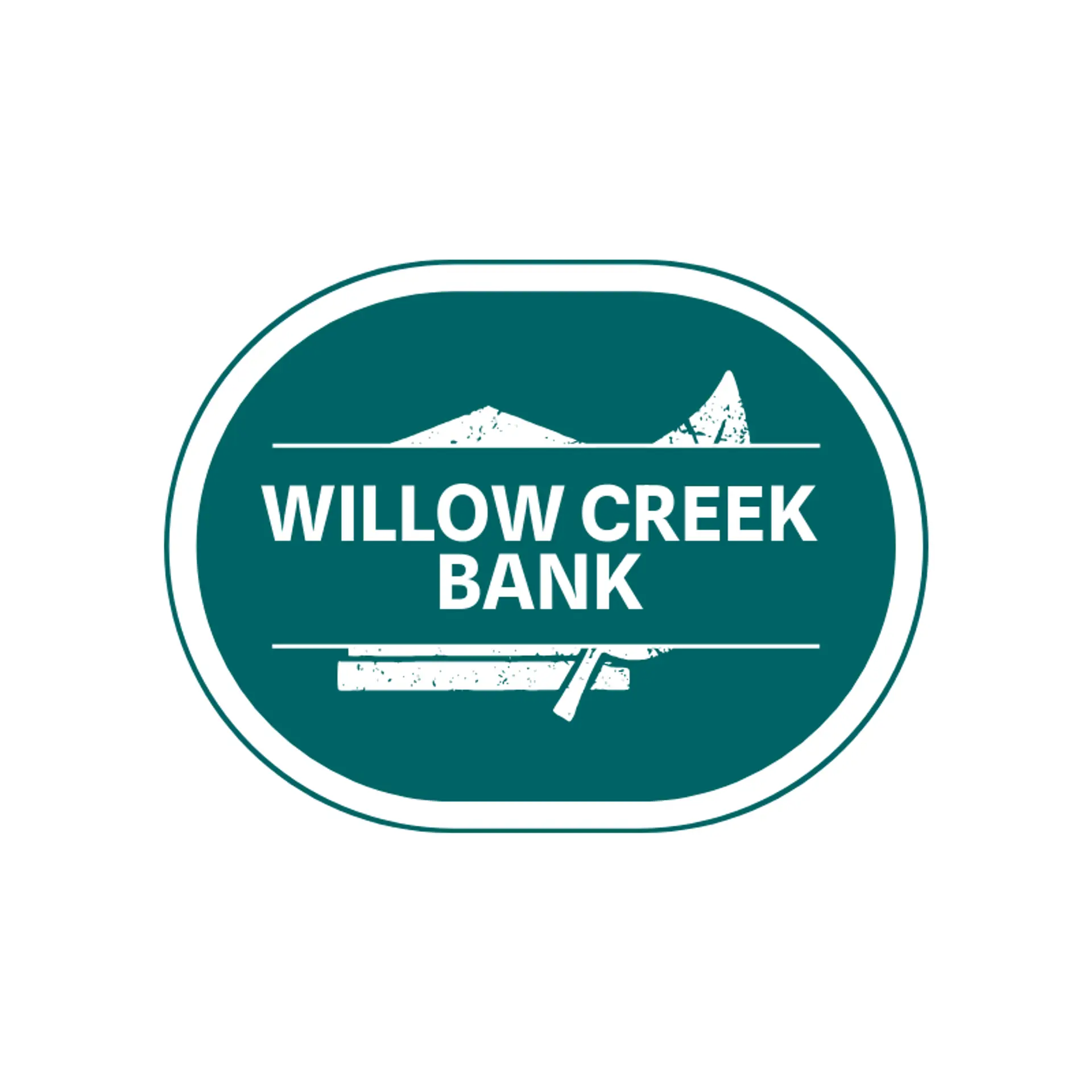 Willow Creek Bank logo for bank
