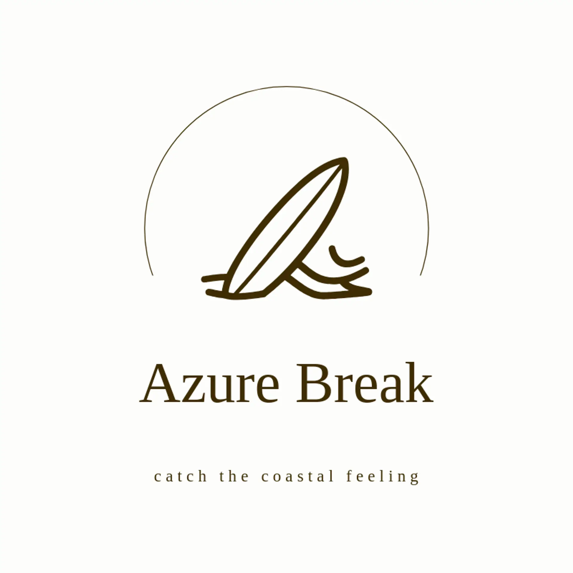 Azure Break logo for beach