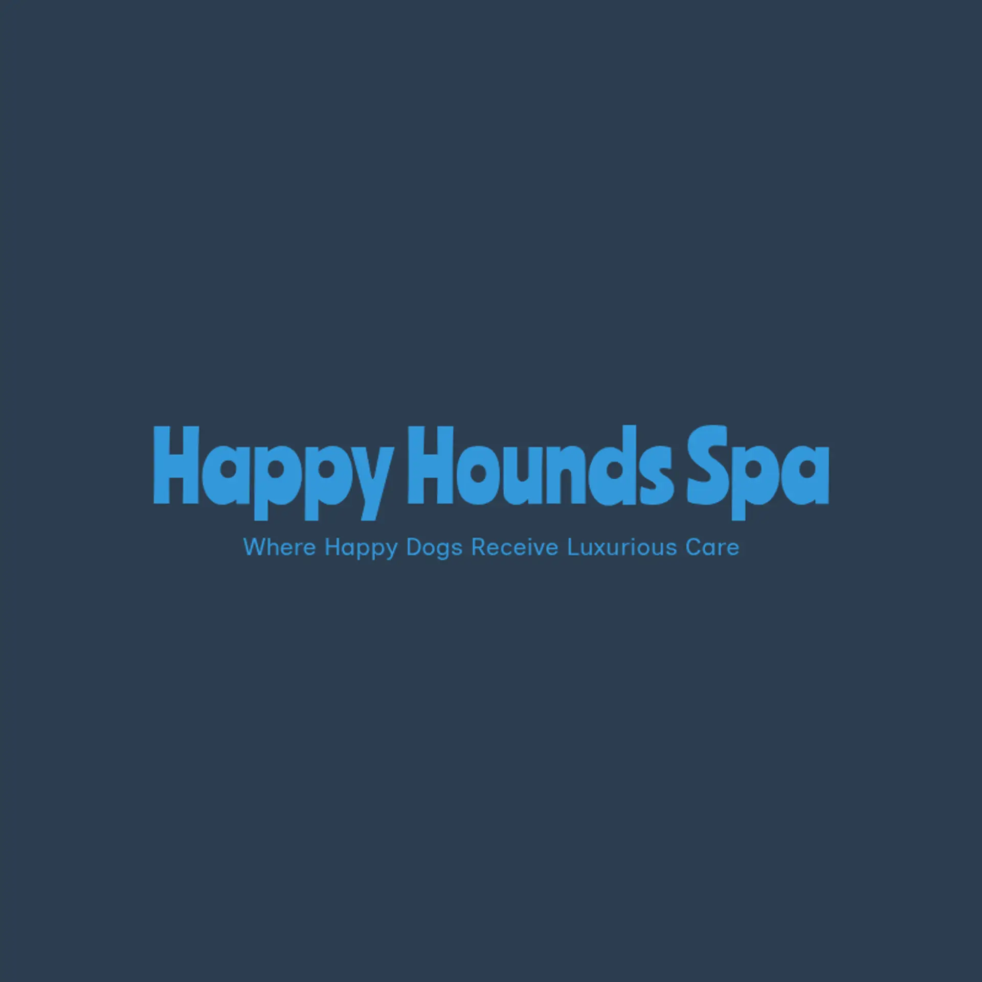 Bark Boulevard logo for dog daycare training spa