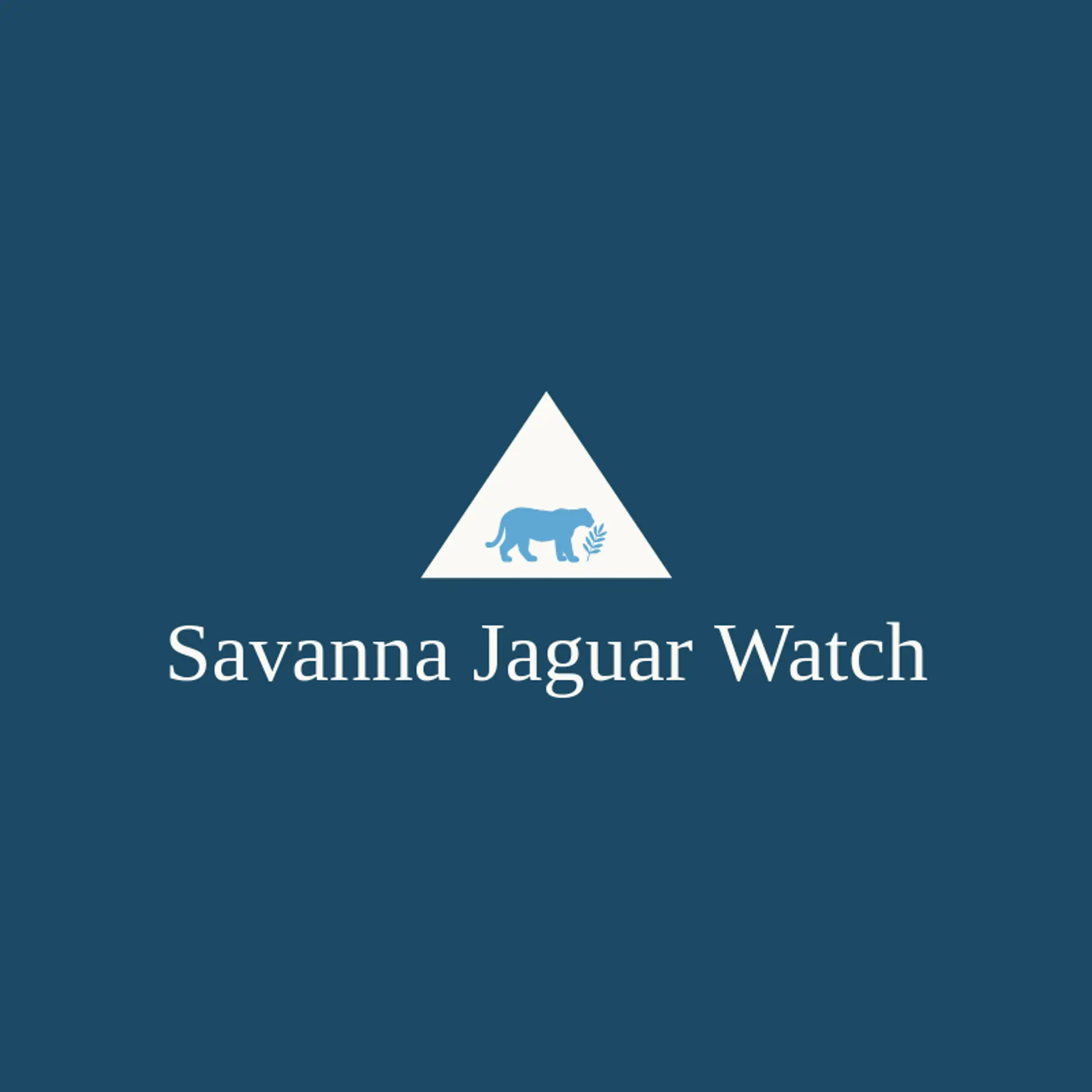 Savanna Jaguar Watch logo for jaguar