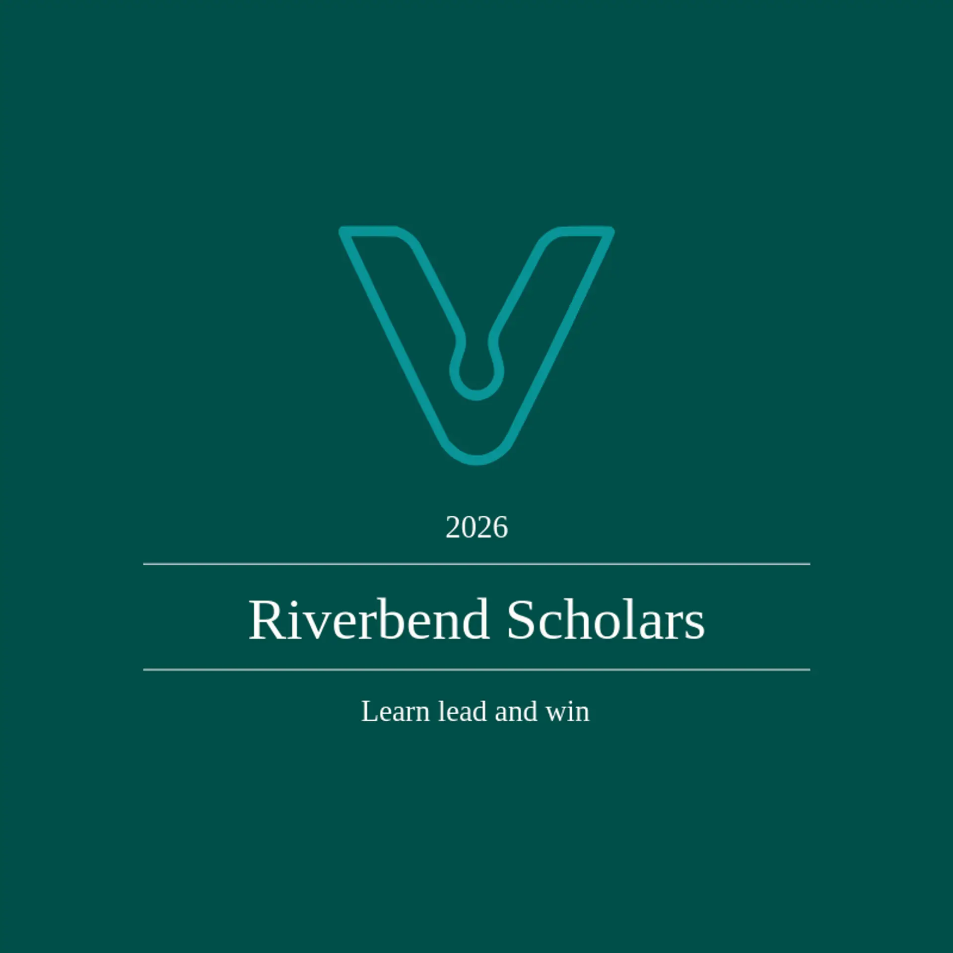 Riverbend Scholars logo for varsity
