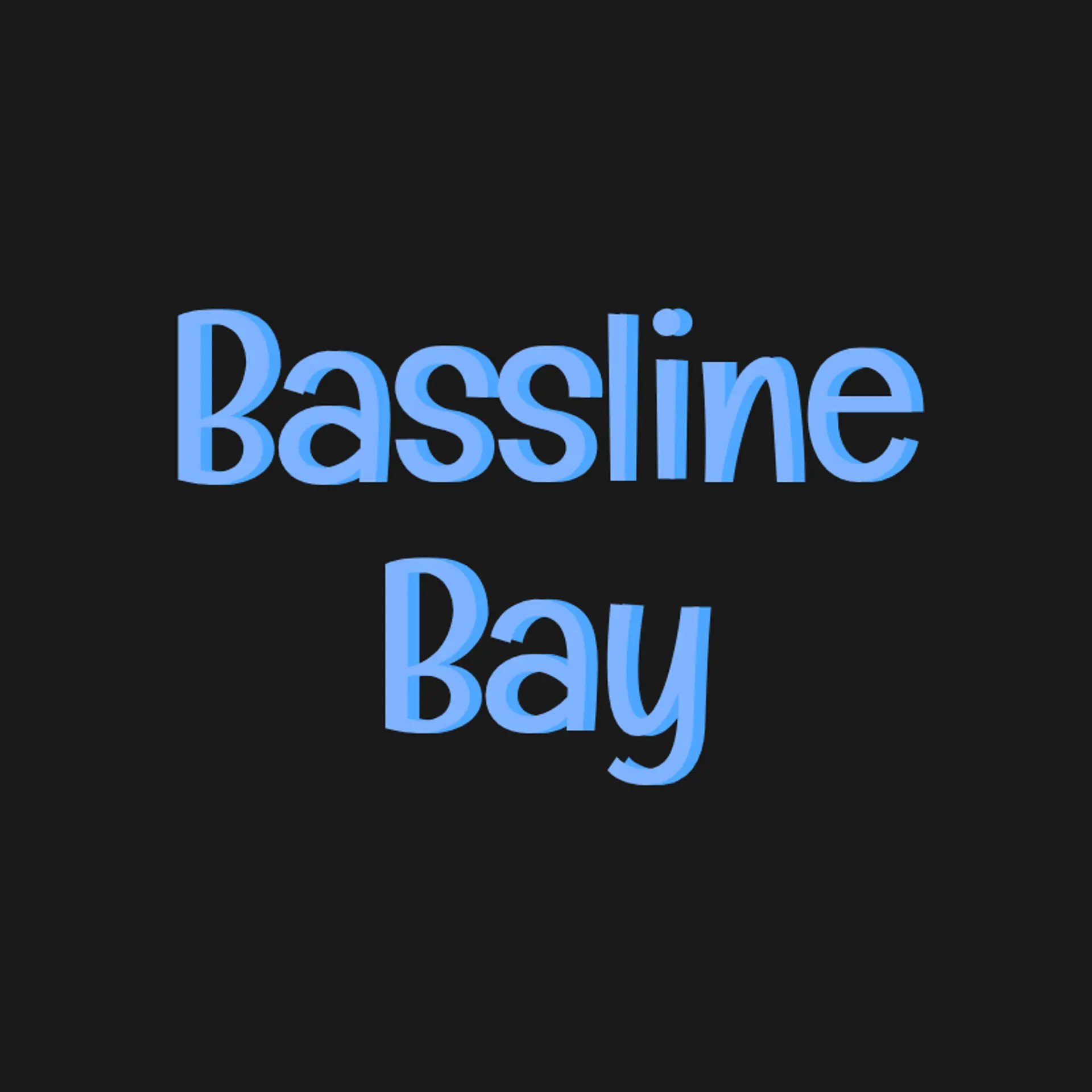 Bassline Bay logo for cool music