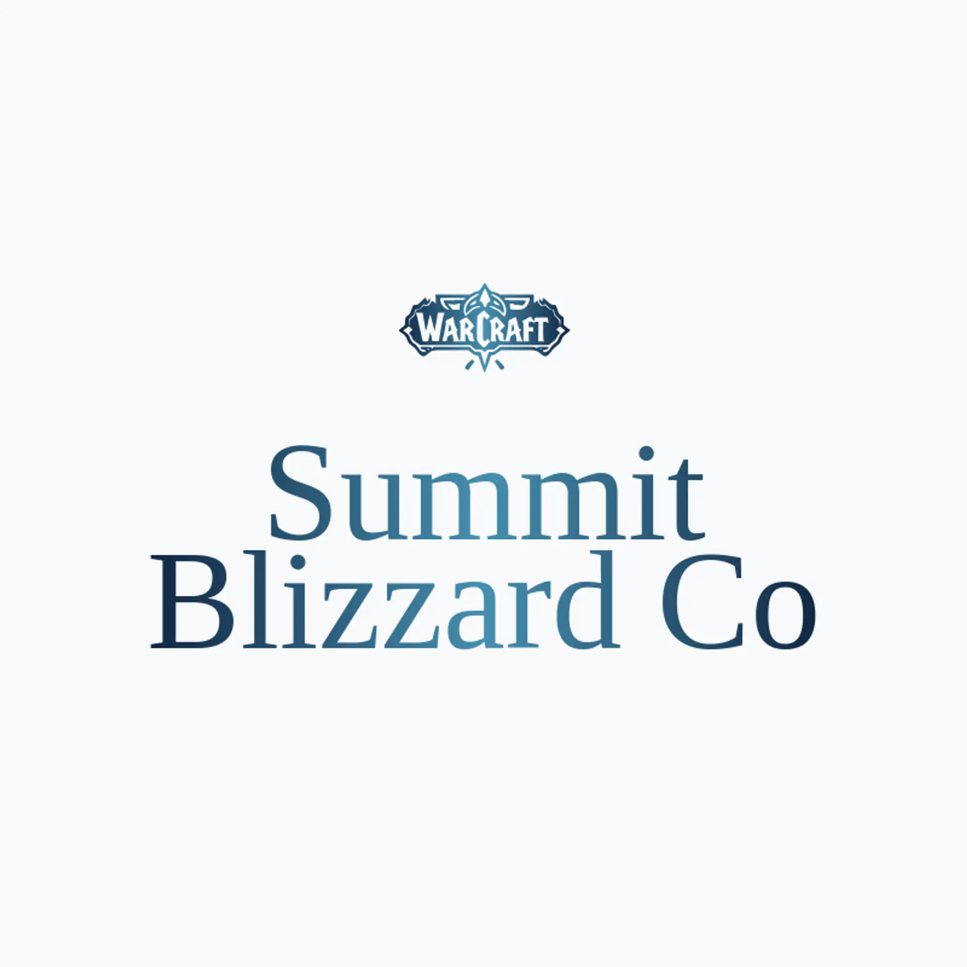Summit Blizzard Co logo for blizzard