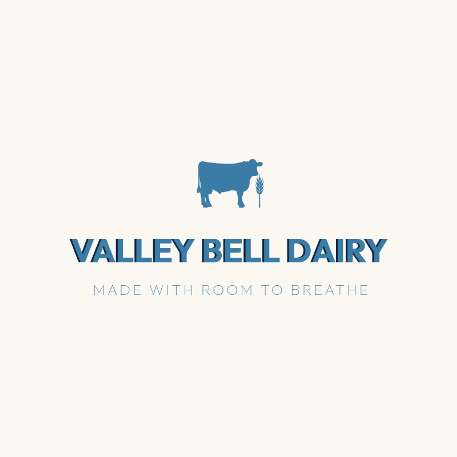 Valley Bell Dairy logo for dairy