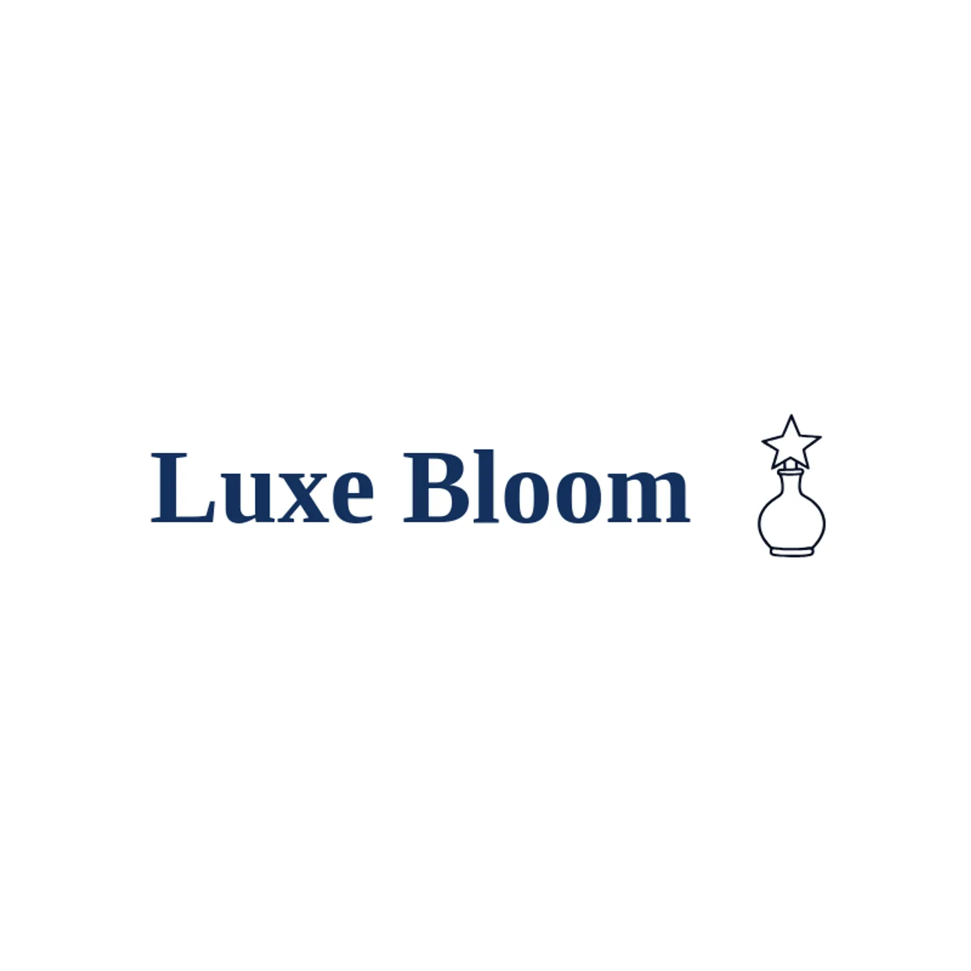 Luxe Bloom logo for french