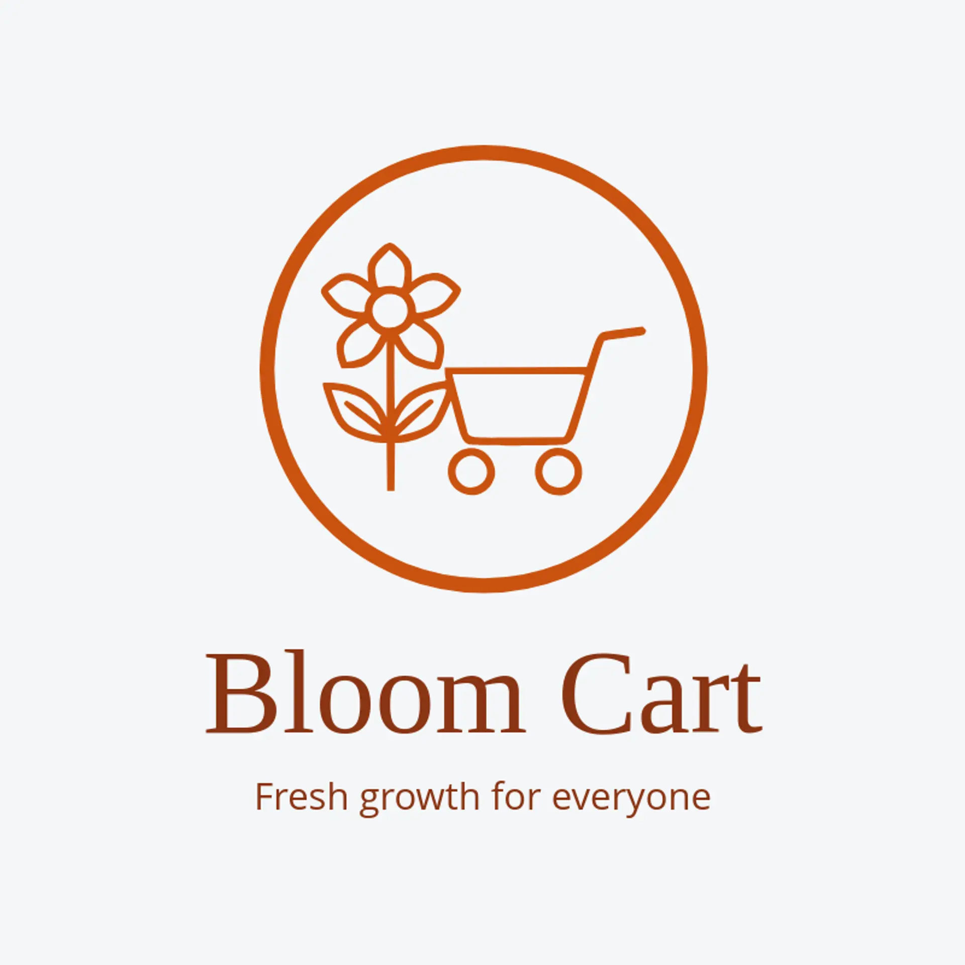 Bloom Cart logo for gardening