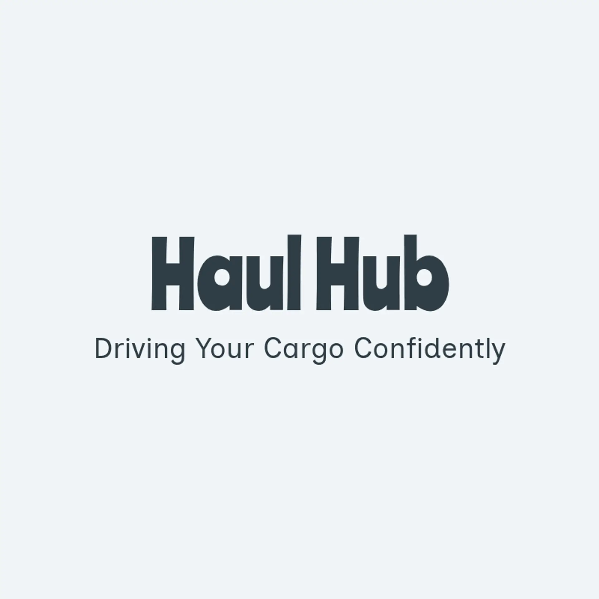 Haul Hub logo for automotive truck