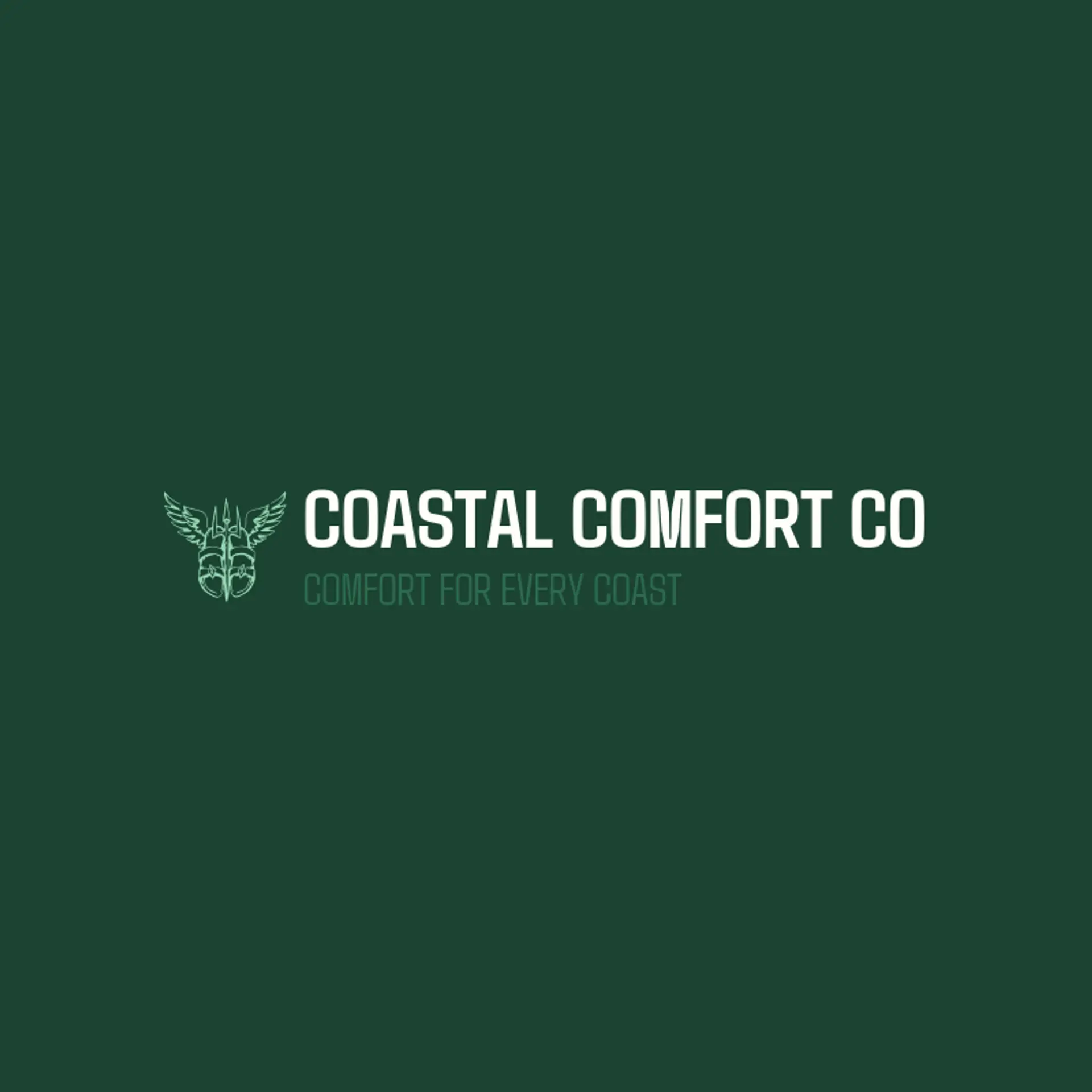 Coastal Comfort Co logo for sandals