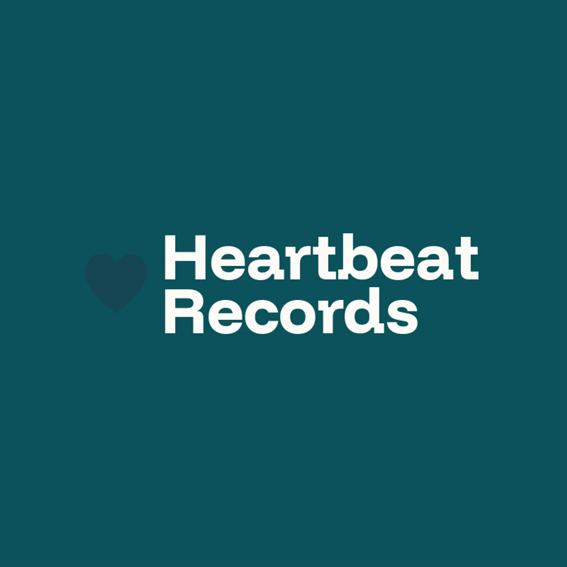 Heartbeat Records logo for heart