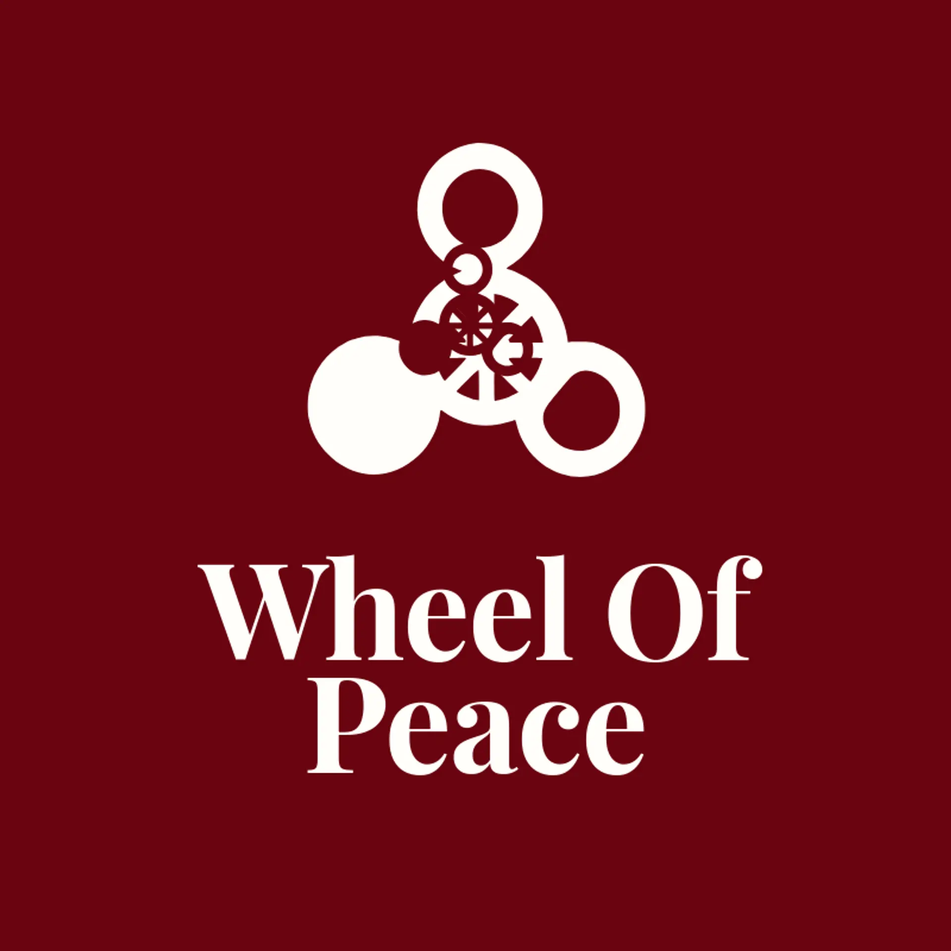 Wheel Of Peace logo for jainism