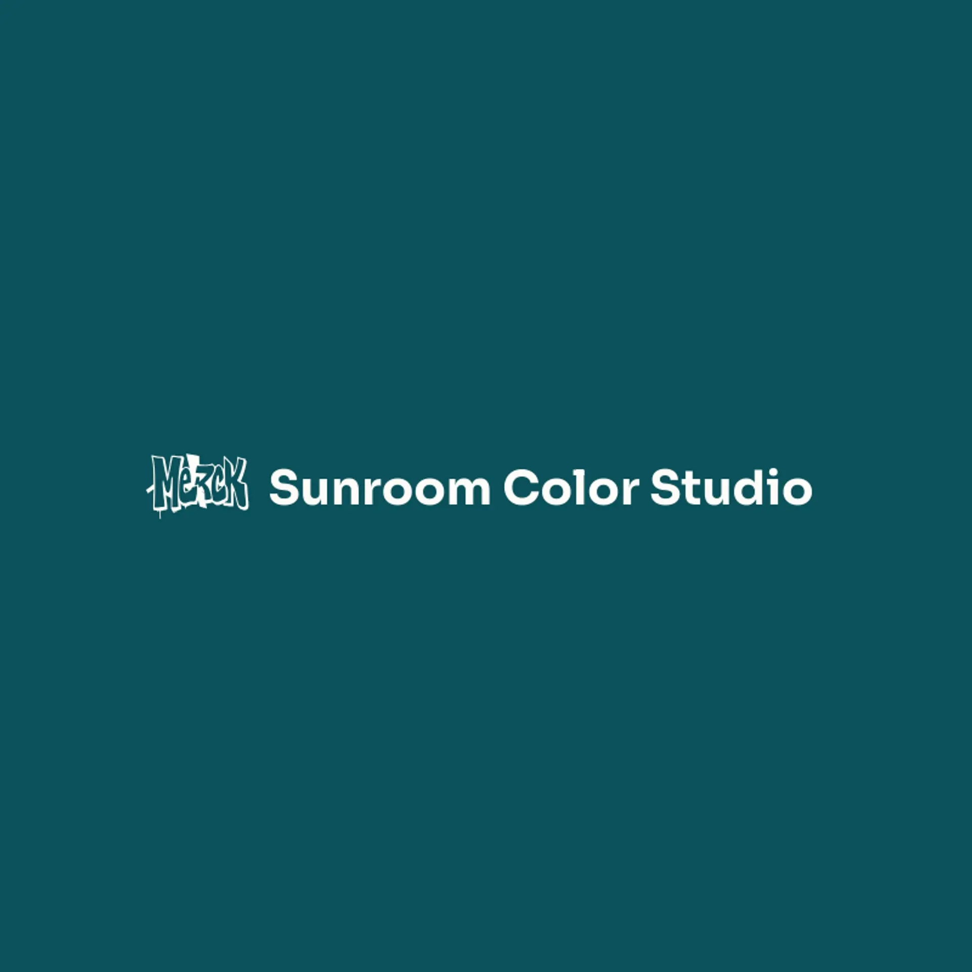 Sunroom Color Studio logo for mural