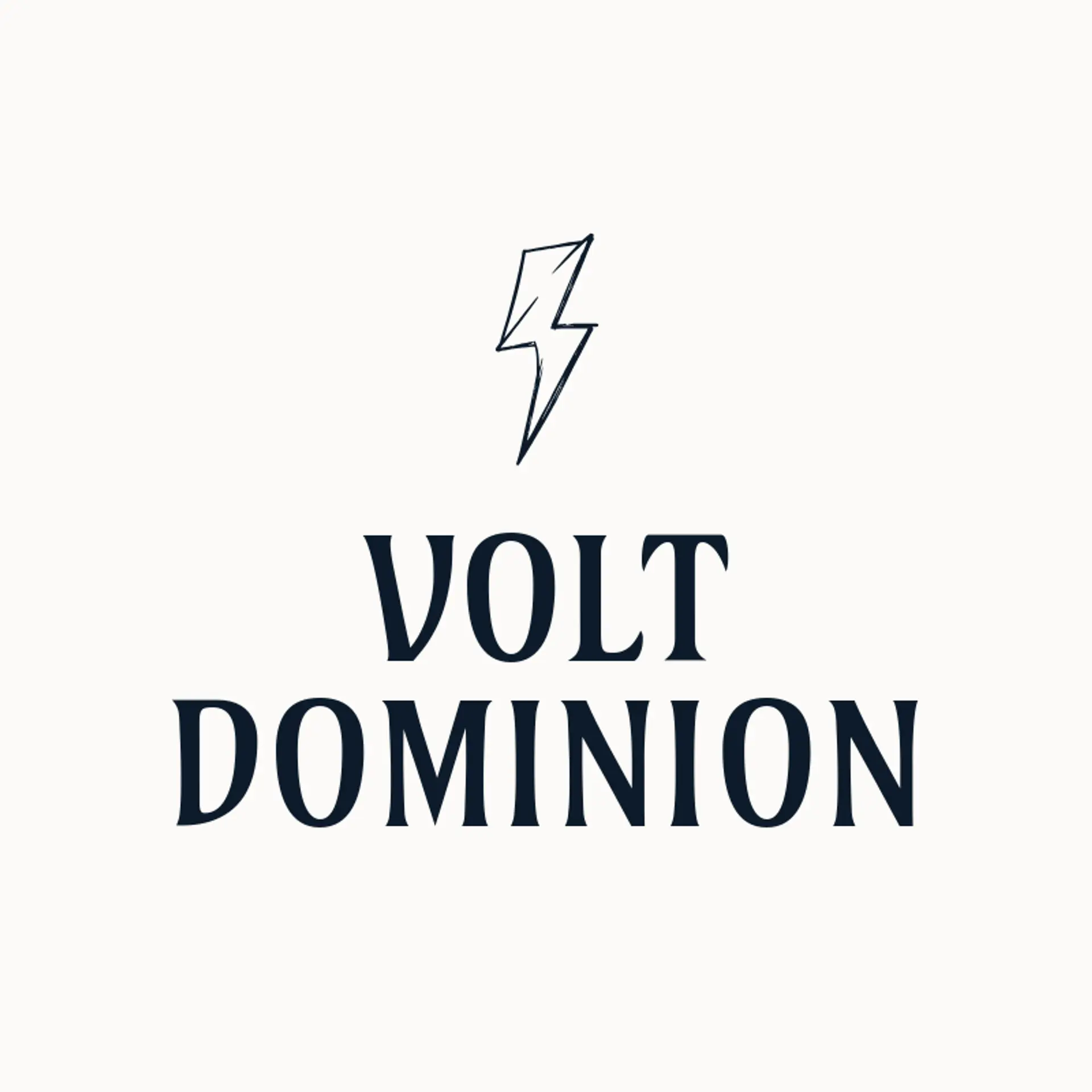 Volt Dominion logo for death metal