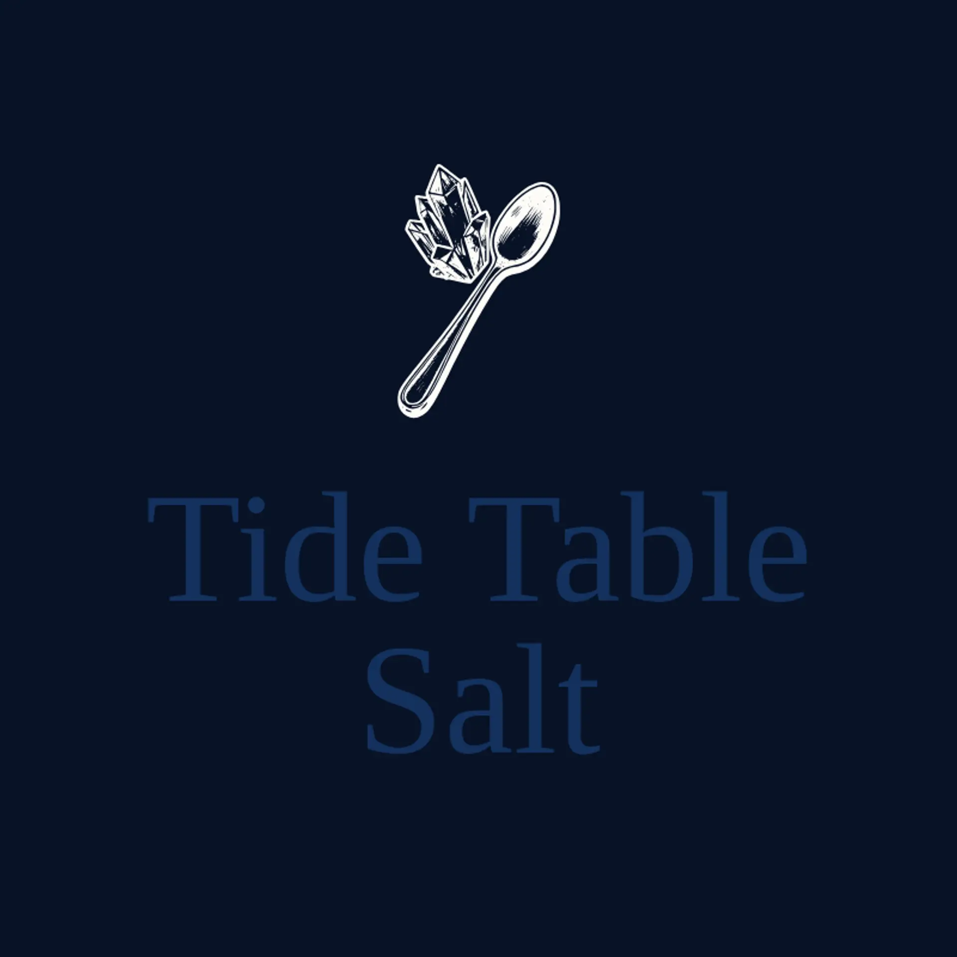Tide Table Salt logo for salt