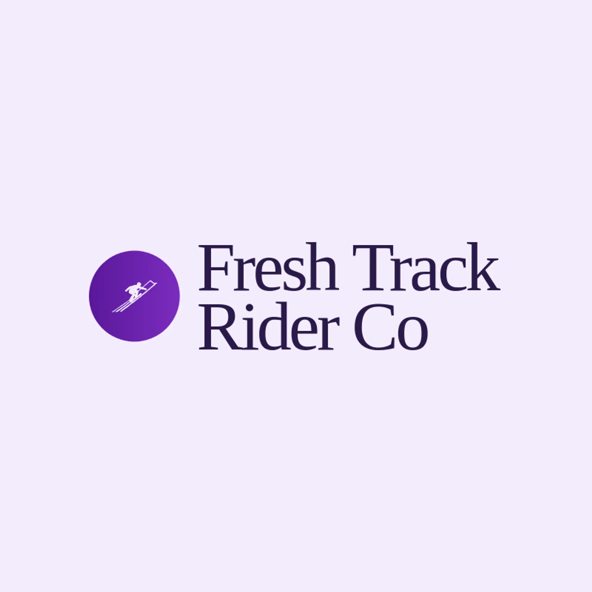 Fresh Track Rider Co logo for rider