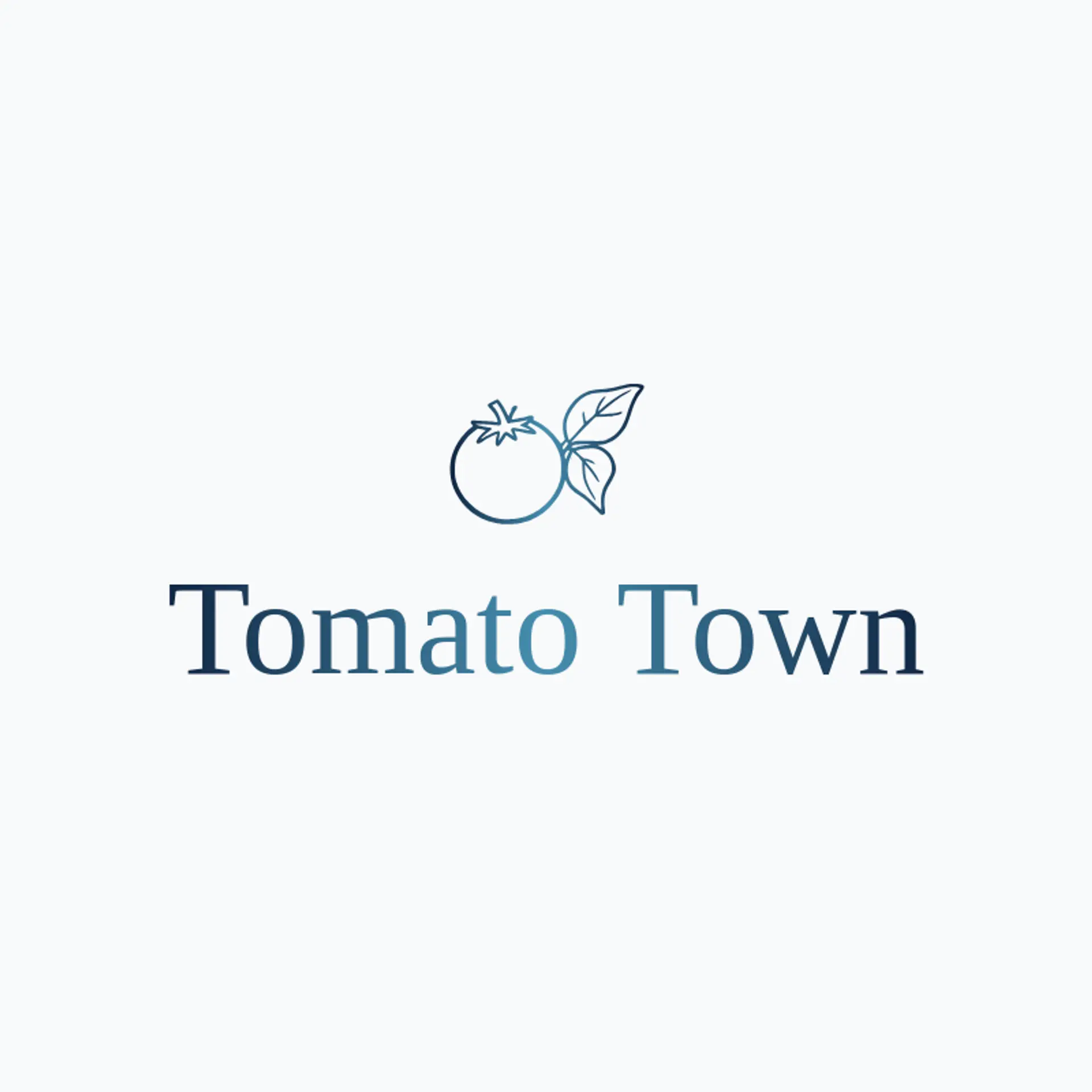 Tomato Town logo for foodie