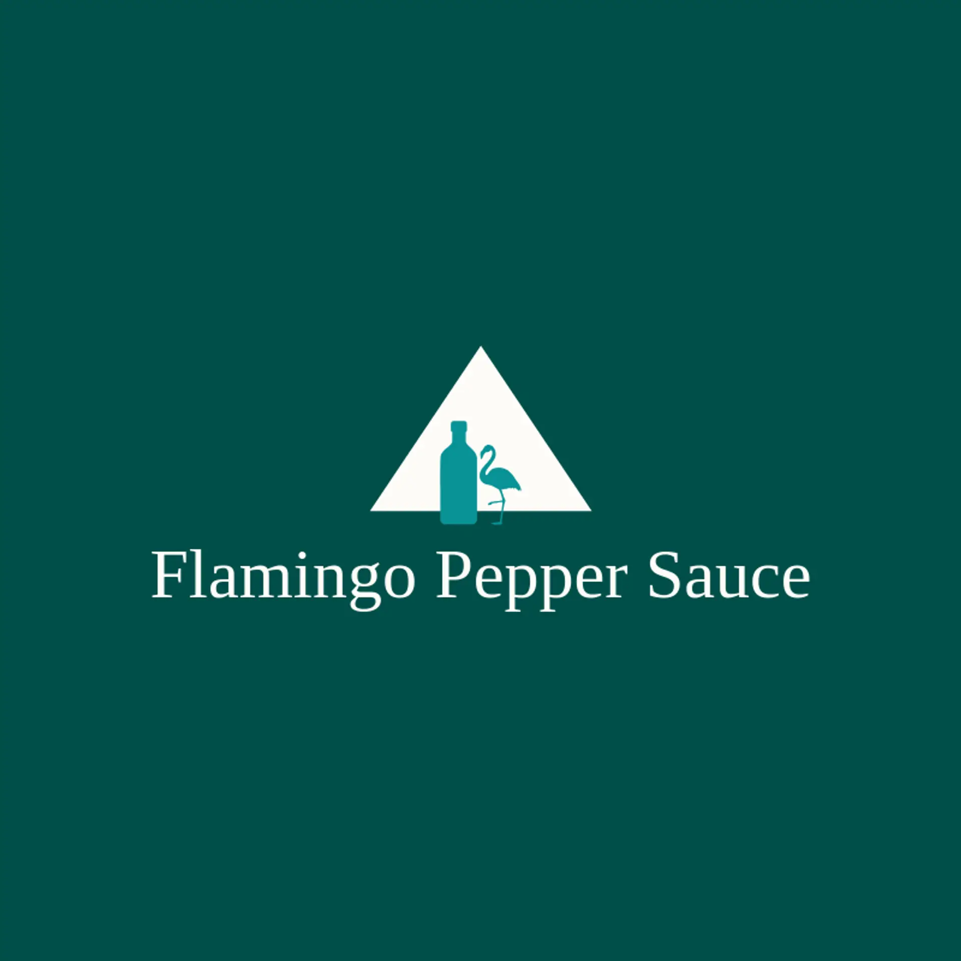 Flamingo Pepper Sauce logo for hot sauce
