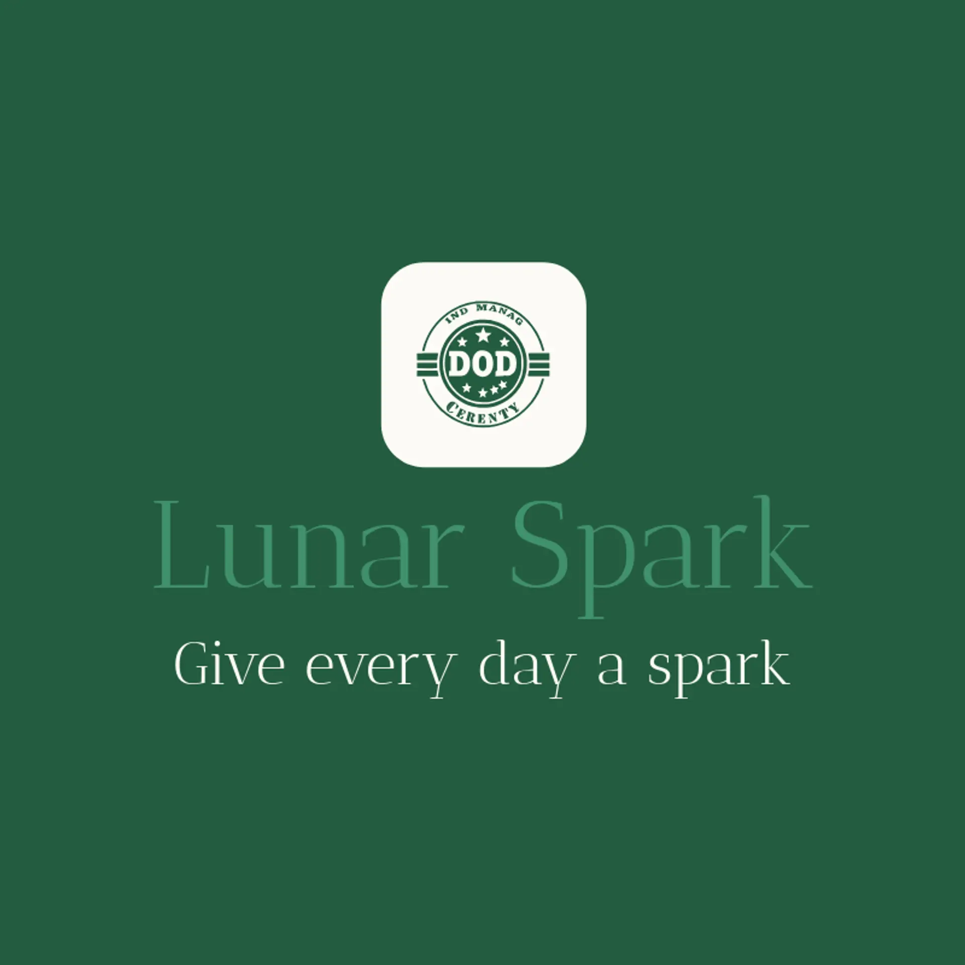 Lunar Spark logo for stars