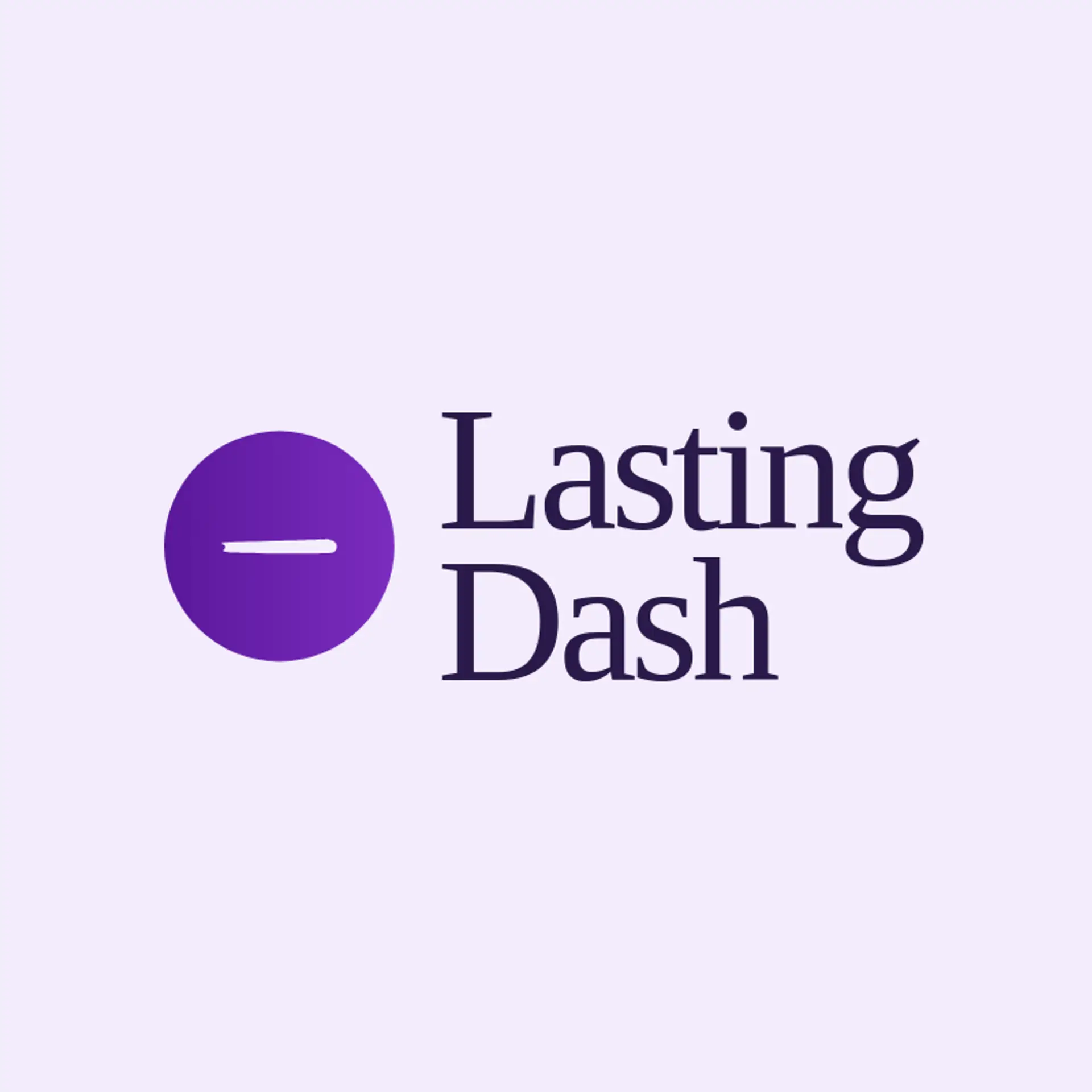 Lasting Dash logo for dash