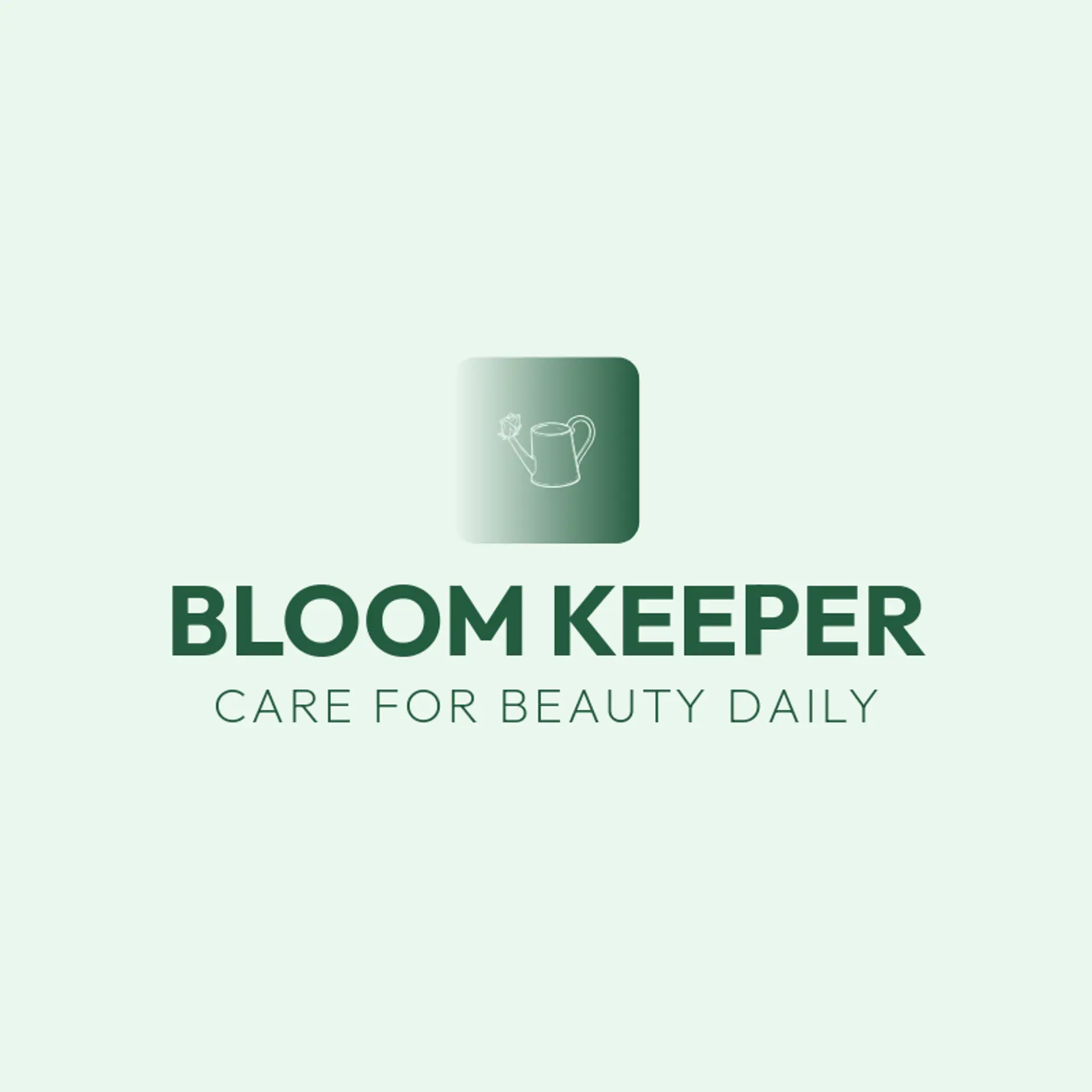 Bloom Keeper logo for rose