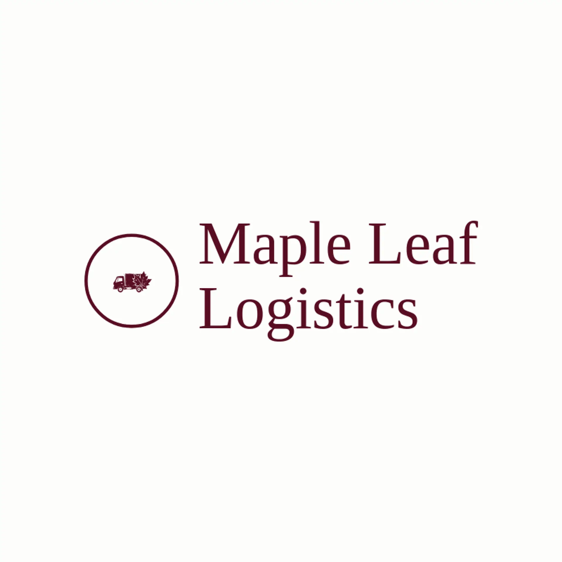 Maple Leaf Logistics logo for cargo
