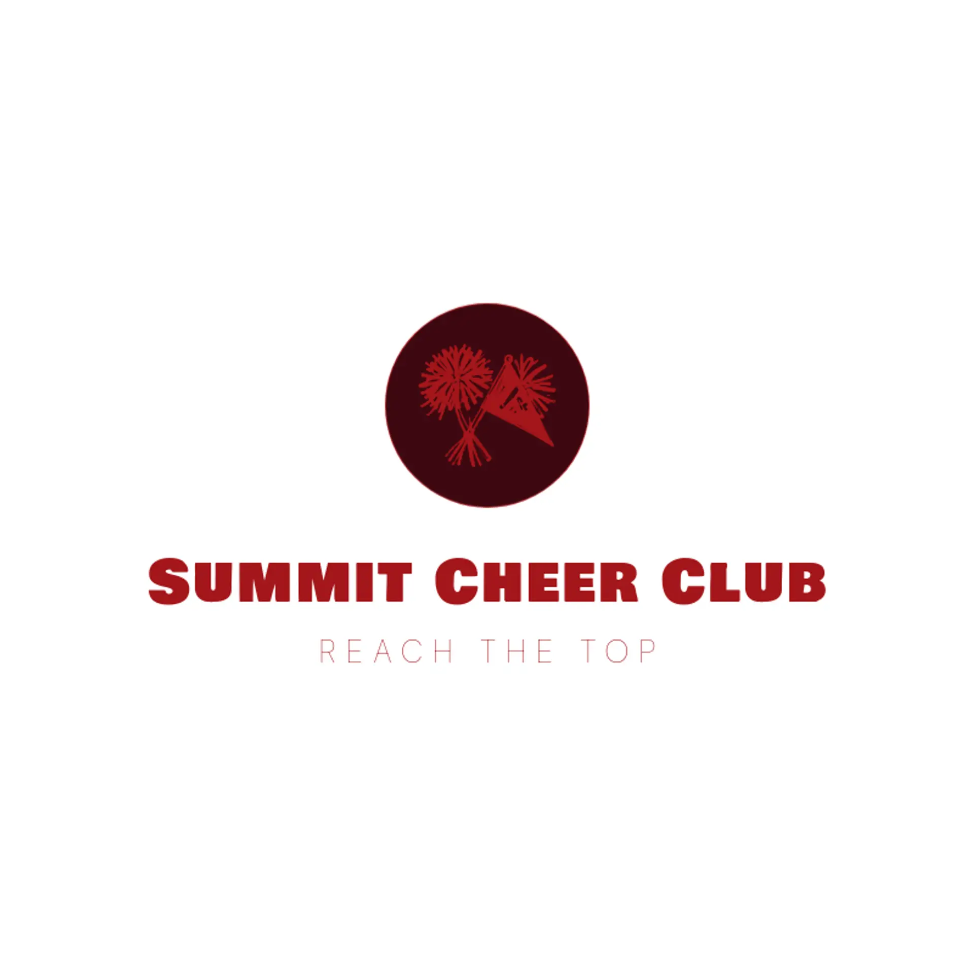 Summit Cheer Club logo for cheerleading